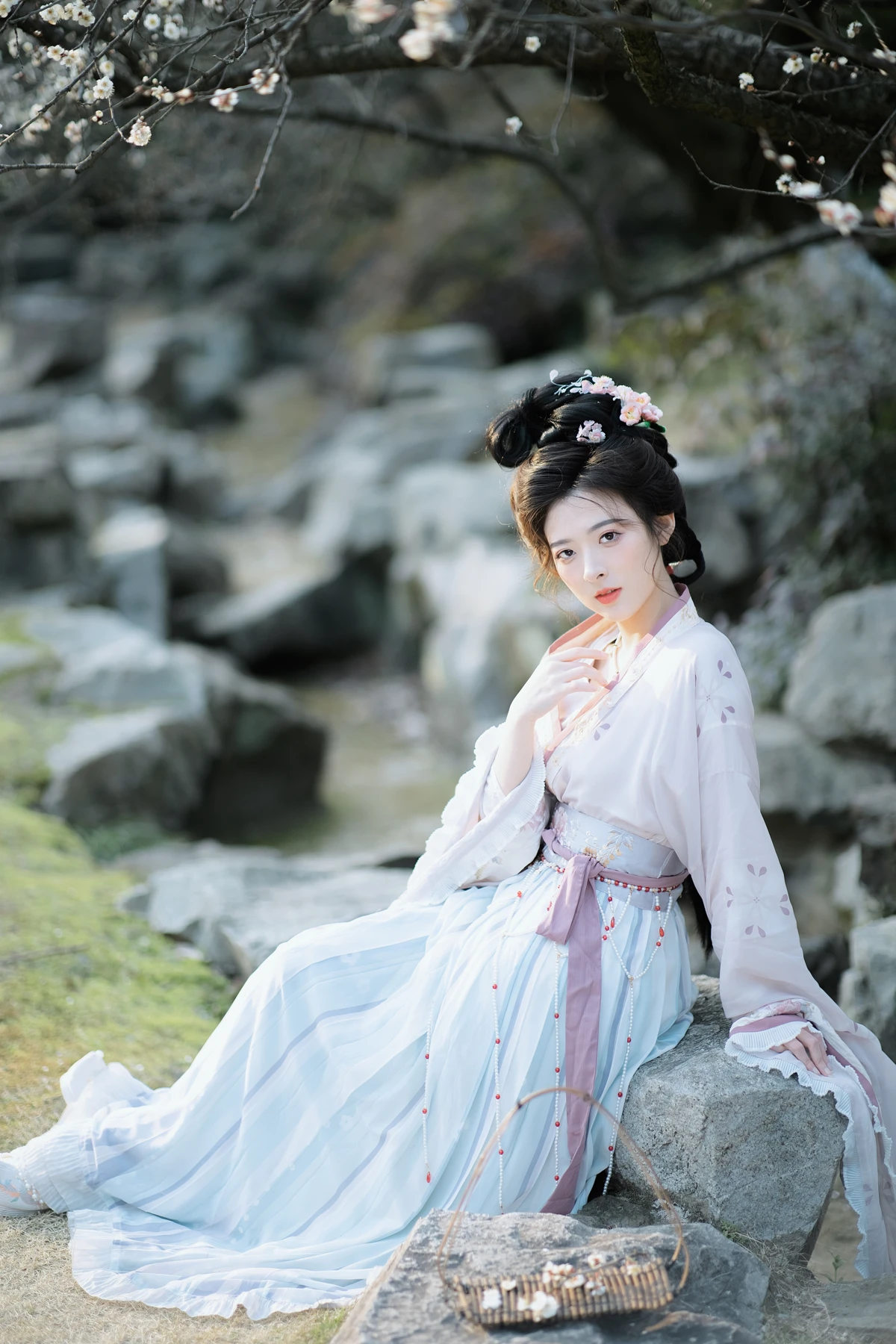 [艺图语] 2023.03.08 Vol.3022 初春探梅 明姝菜菜#[46P]-3