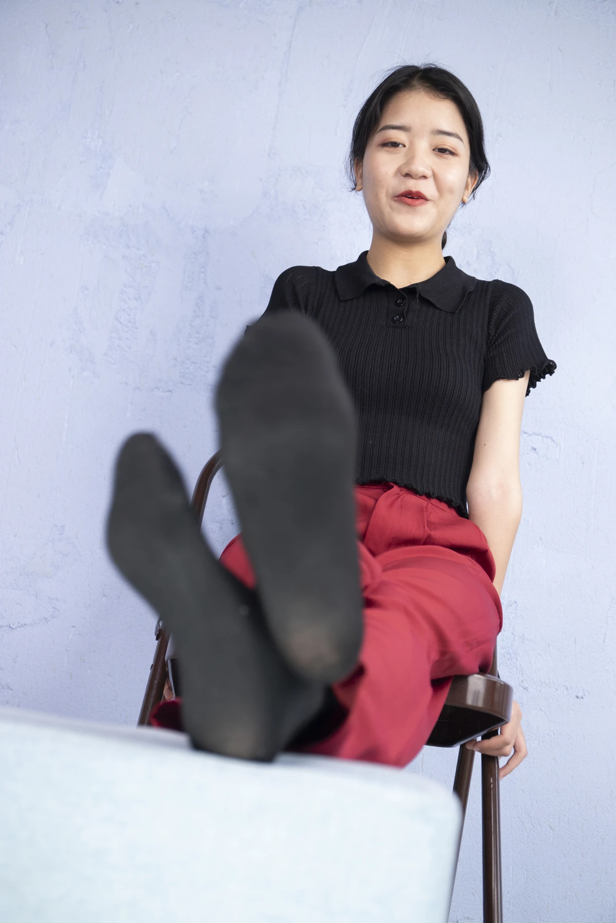 [爱美足] NO.013 气质美女小雨试镜，修长性感的美脚，脚型真漂亮，人美脚更美 南国足艺#[81P]-2