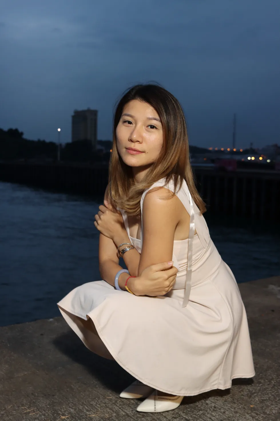 [爱美足] NO.152 Han Tang 连衣裙丝袜高跟美腿 街拍#[80P]-1