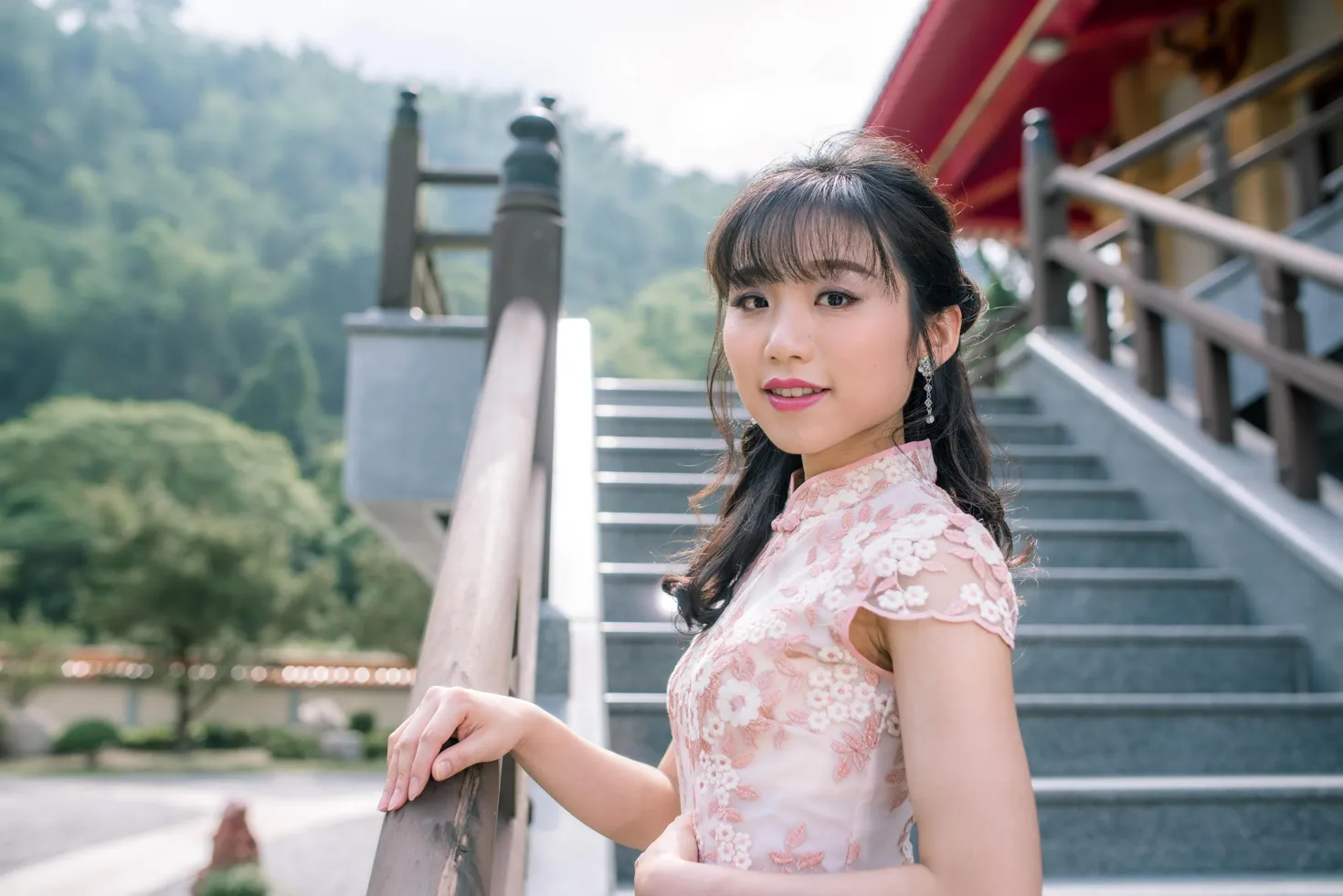 [爱美足] NO.188 余宸 旗袍高跟美腿 街拍#[88P]-5