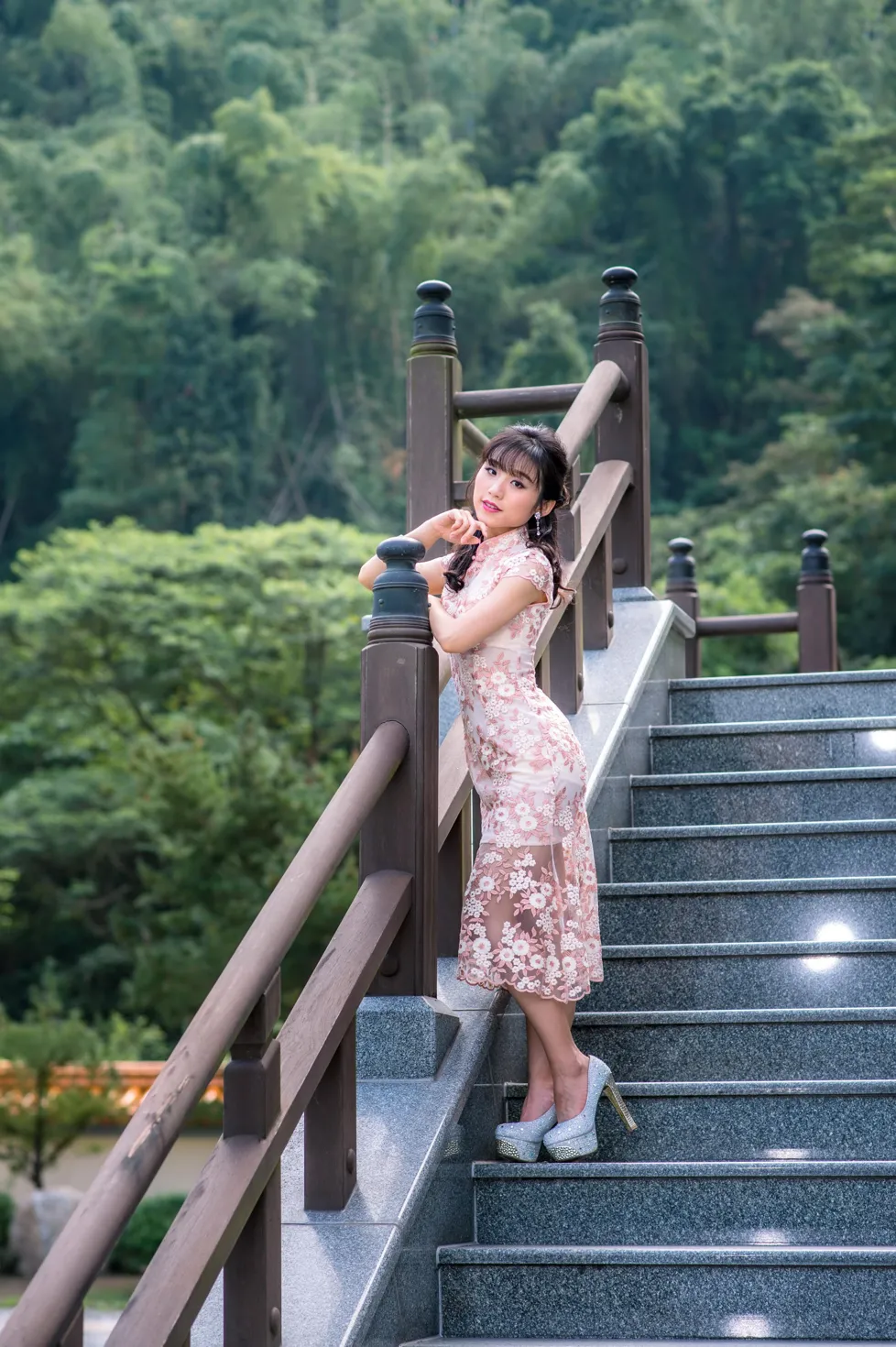 [爱美足] NO.188 余宸 旗袍高跟美腿 街拍#[88P]-6