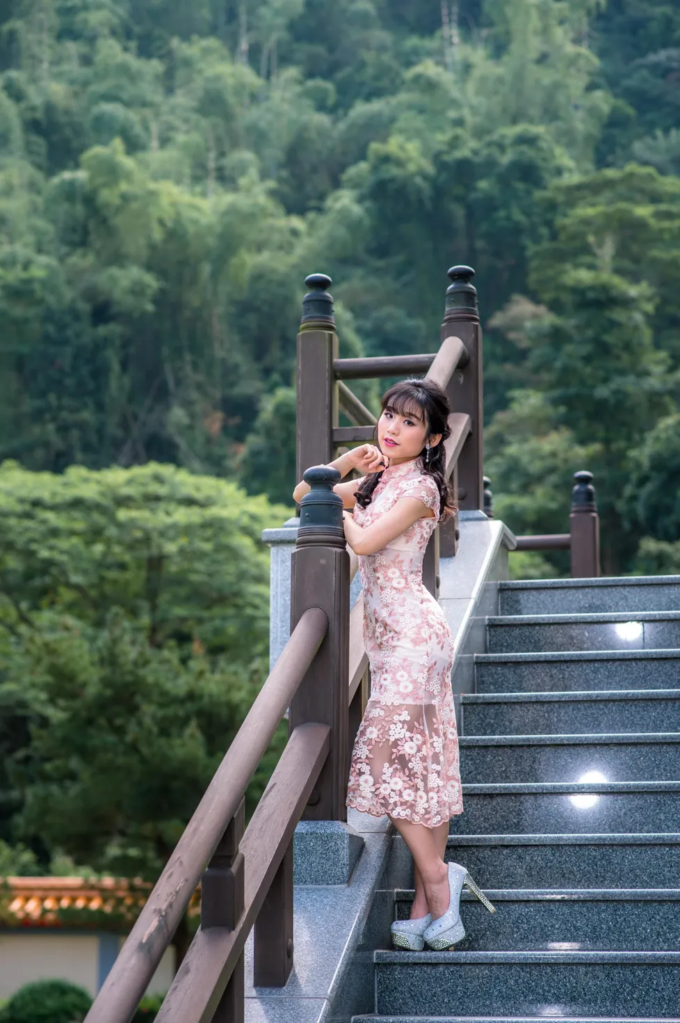 [爱美足] NO.188 余宸 旗袍高跟美腿 街拍#[88P]-8