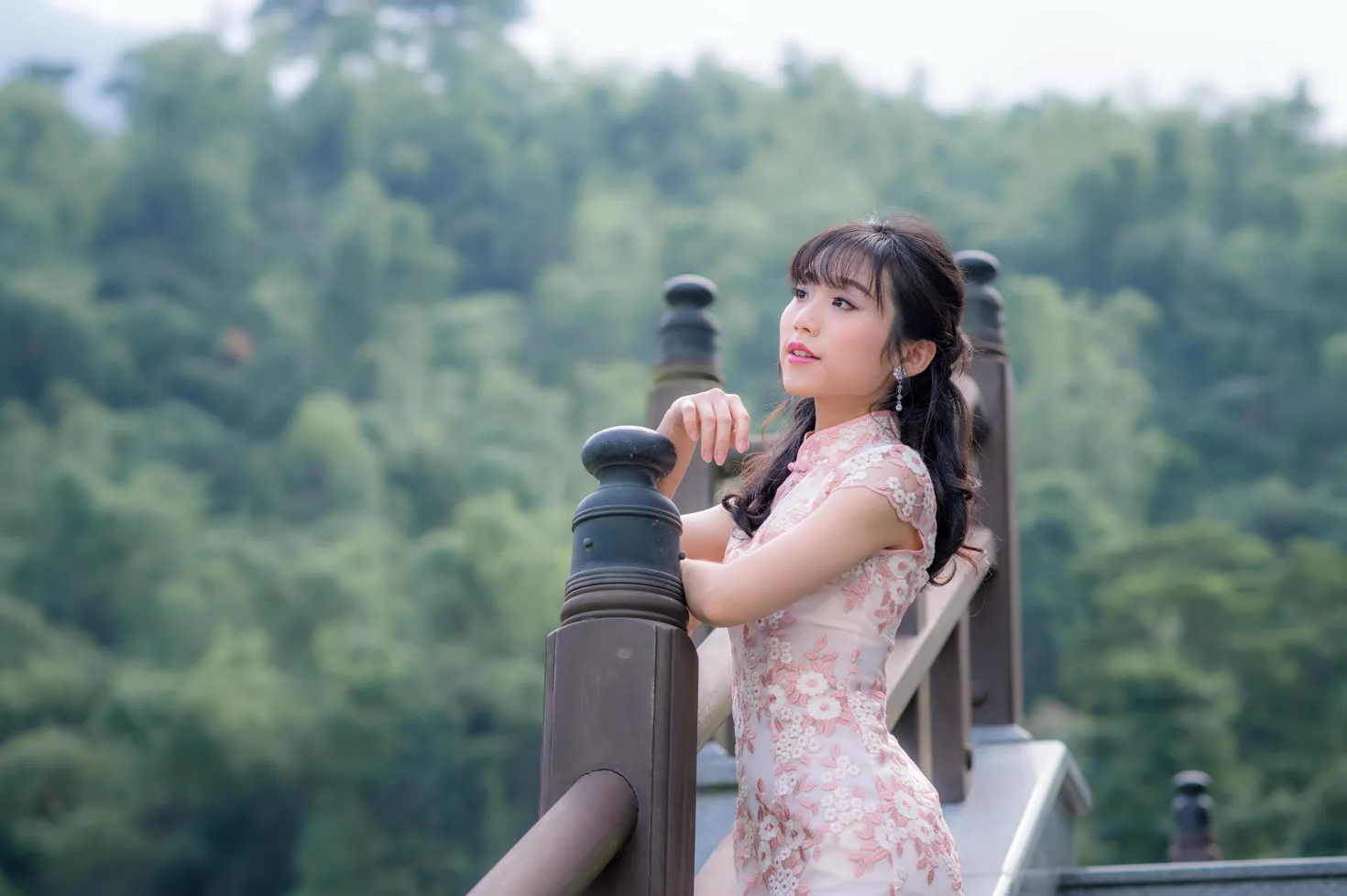[爱美足] NO.188 余宸 旗袍高跟美腿 街拍#[88P]-9