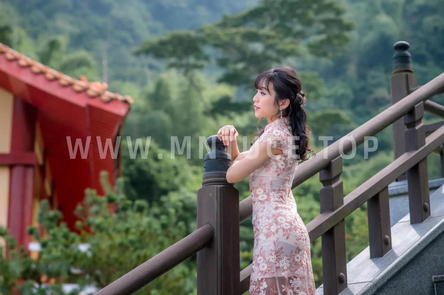 [爱美足] NO.188 余宸 旗袍高跟美腿 街拍#[88P]-10