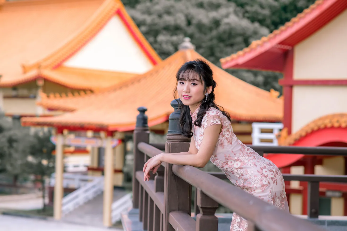 [爱美足] NO.188 余宸 旗袍高跟美腿 街拍#[88P]-4