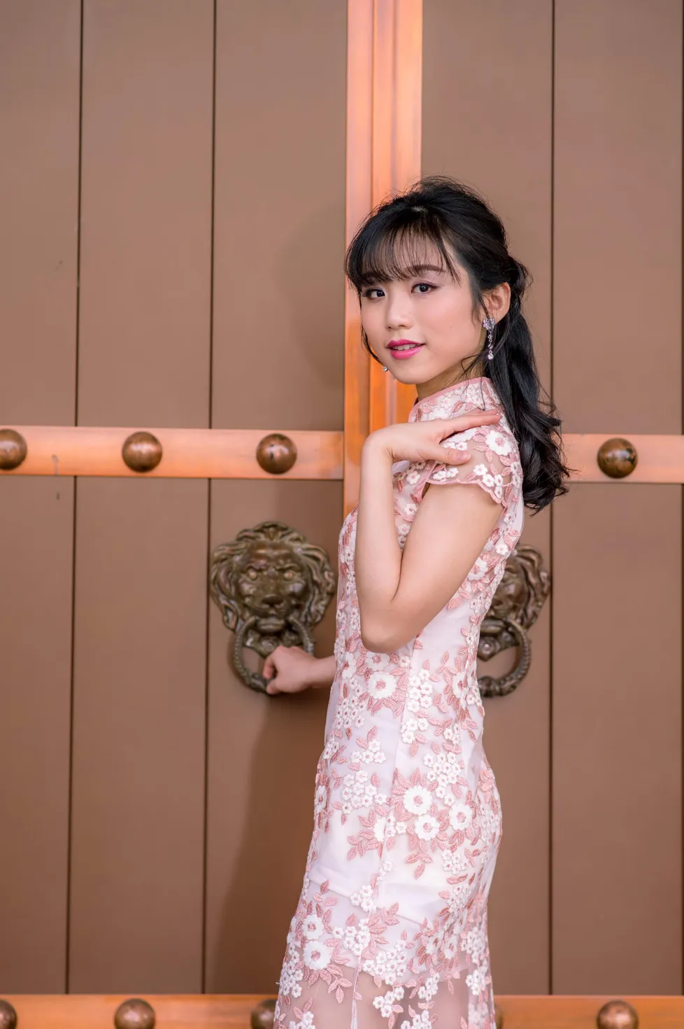 [爱美足] NO.188 余宸 旗袍高跟美腿 街拍#[88P]-10