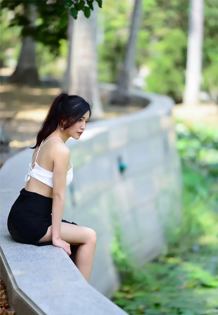[爱美足] NO.162 莎莎 露肚高叉长裙高跟美腿 街拍#[105P]-9
