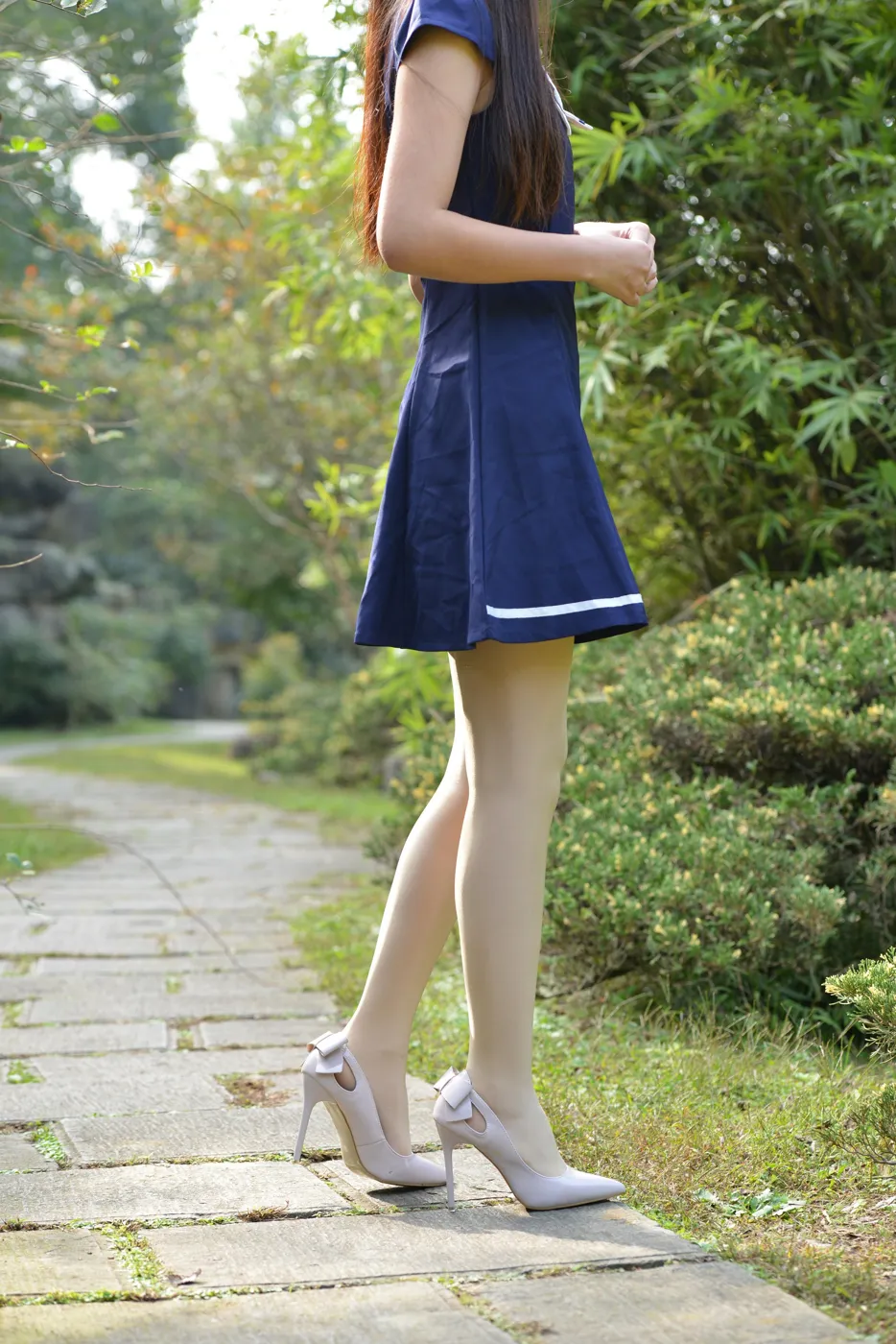 [爱美足] NO.158 表妹来了 街拍#[105P]-1