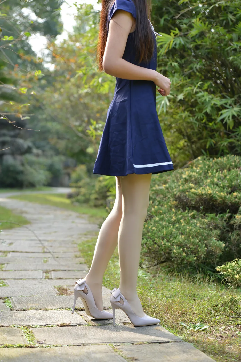 [爱美足] NO.158 表妹来了 街拍#[105P]-3