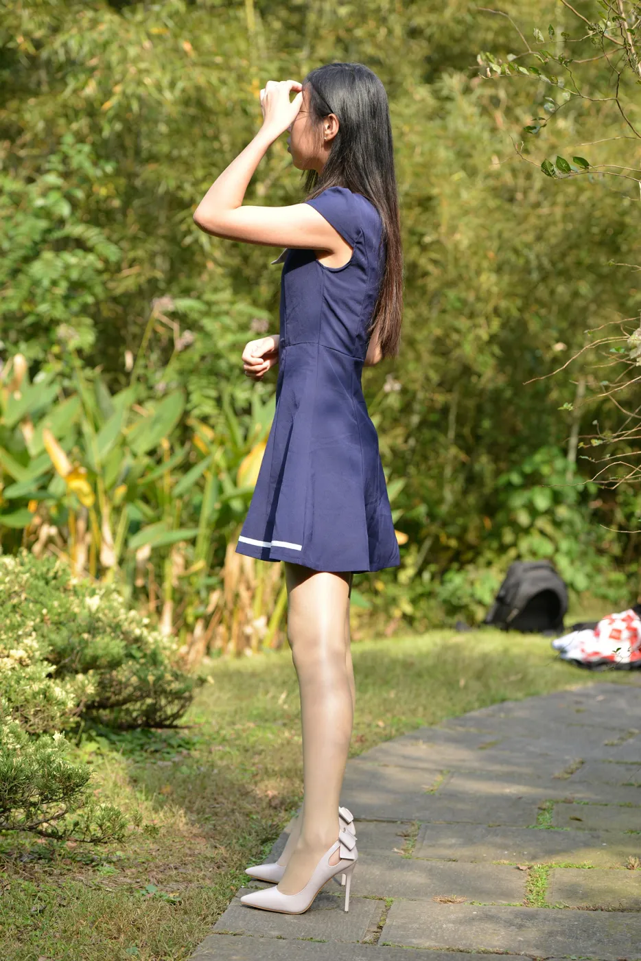 [爱美足] NO.158 表妹来了 街拍#[105P]-7
