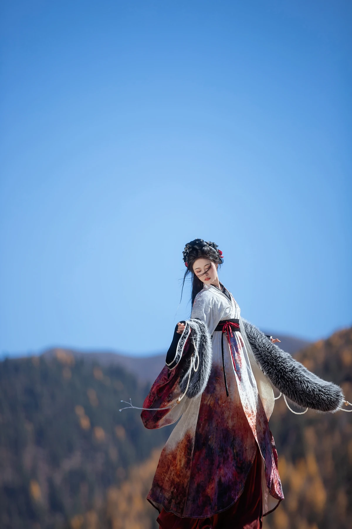 [艺图语] 2023.02.04 Vol.2965 寒江孤影 梨一依#[22P]-7