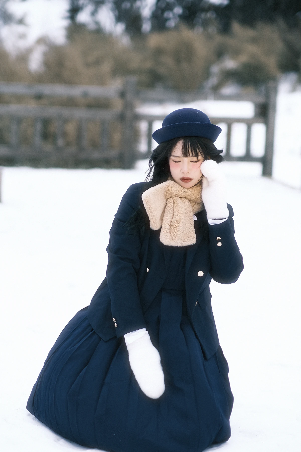 [艺图语] 2022.12.28 Vol.2775 – 初雪降临时 会想起我吗 甜茶#[23P]-1