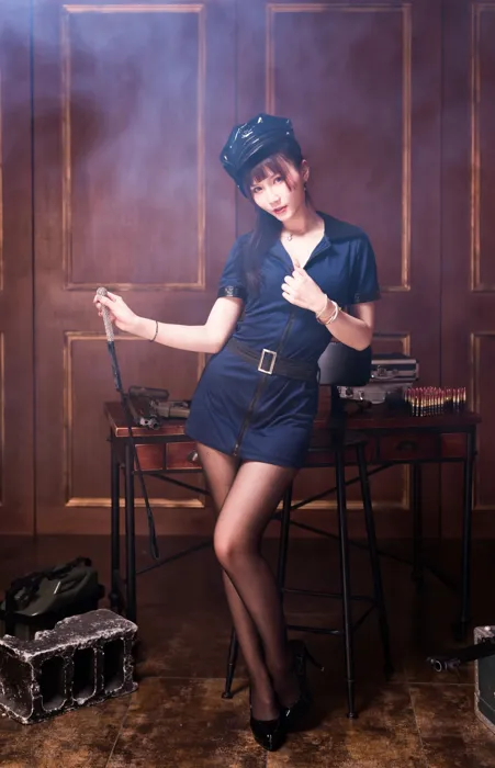 [爱美足] NO.116 乔乔儿 黑丝制服 街拍#[52P]-2