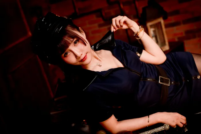 [爱美足] NO.116 乔乔儿 黑丝制服 街拍#[52P]-8