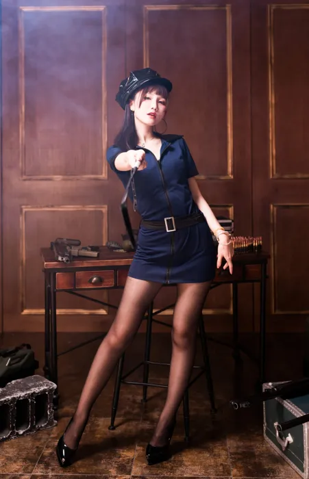 [爱美足] NO.116 乔乔儿 黑丝制服 街拍#[52P]-3