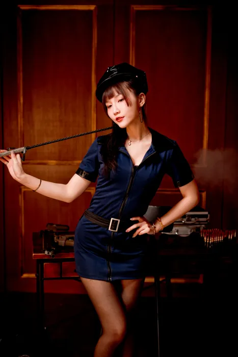 [爱美足] NO.116 乔乔儿 黑丝制服 街拍#[52P]-8