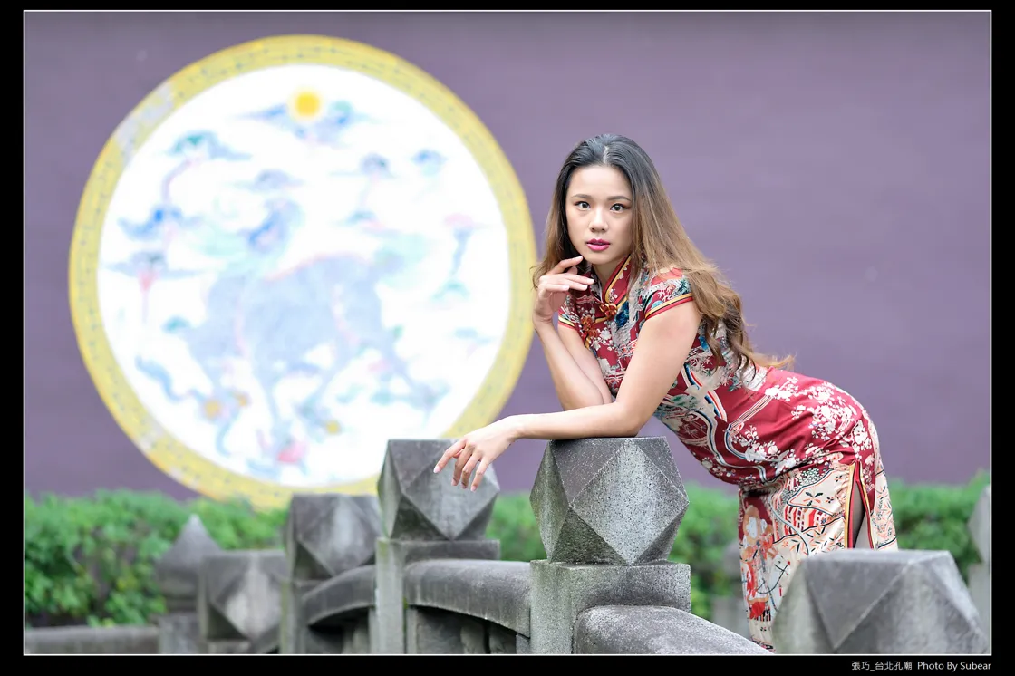 [爱美足] NO.098 张巧 旗袍黑丝高跟美腿 街拍#[54P]-4