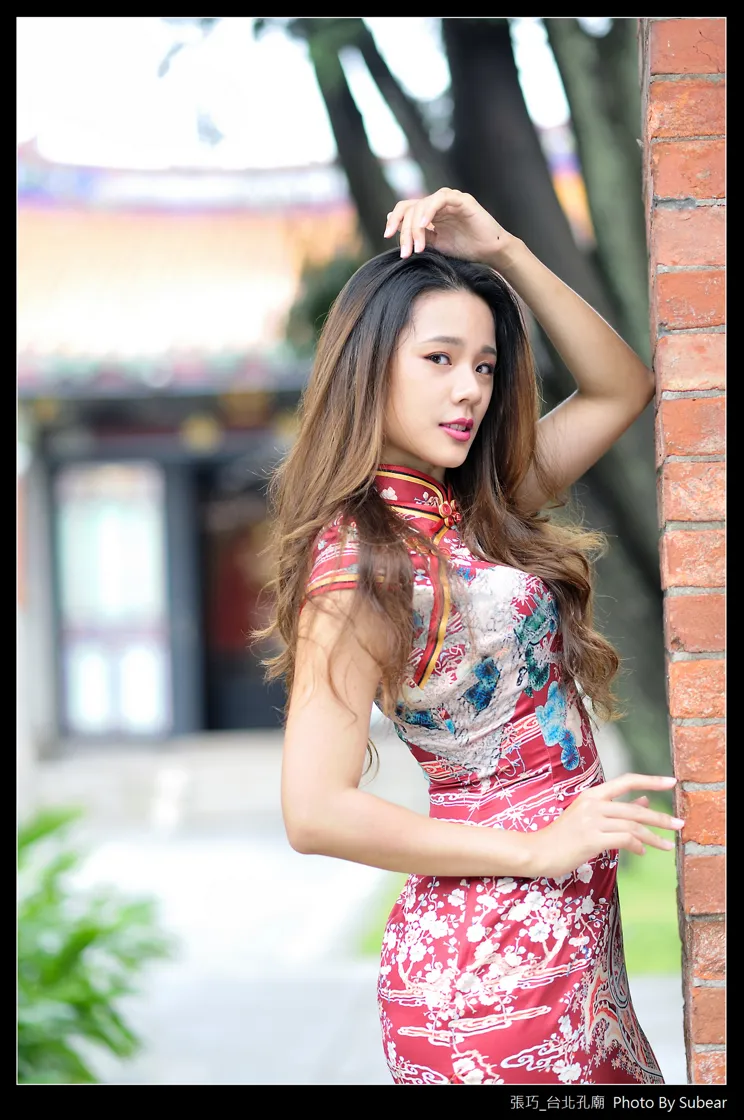 [爱美足] NO.098 张巧 旗袍黑丝高跟美腿 街拍#[54P]-2