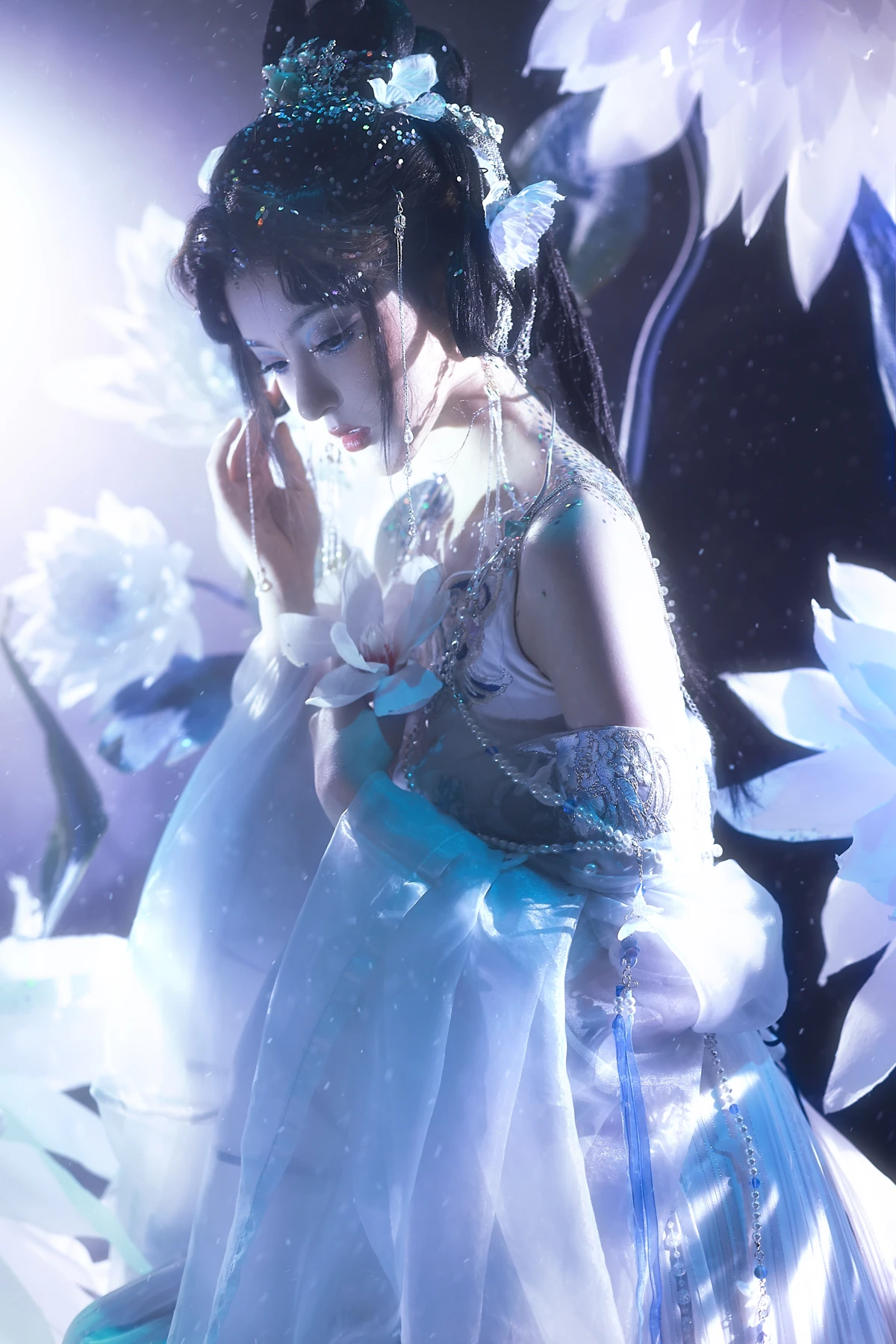 [艺图语] 2023.01.31 Vol.2938 月影 天晴后的樱花花#[22P]-9