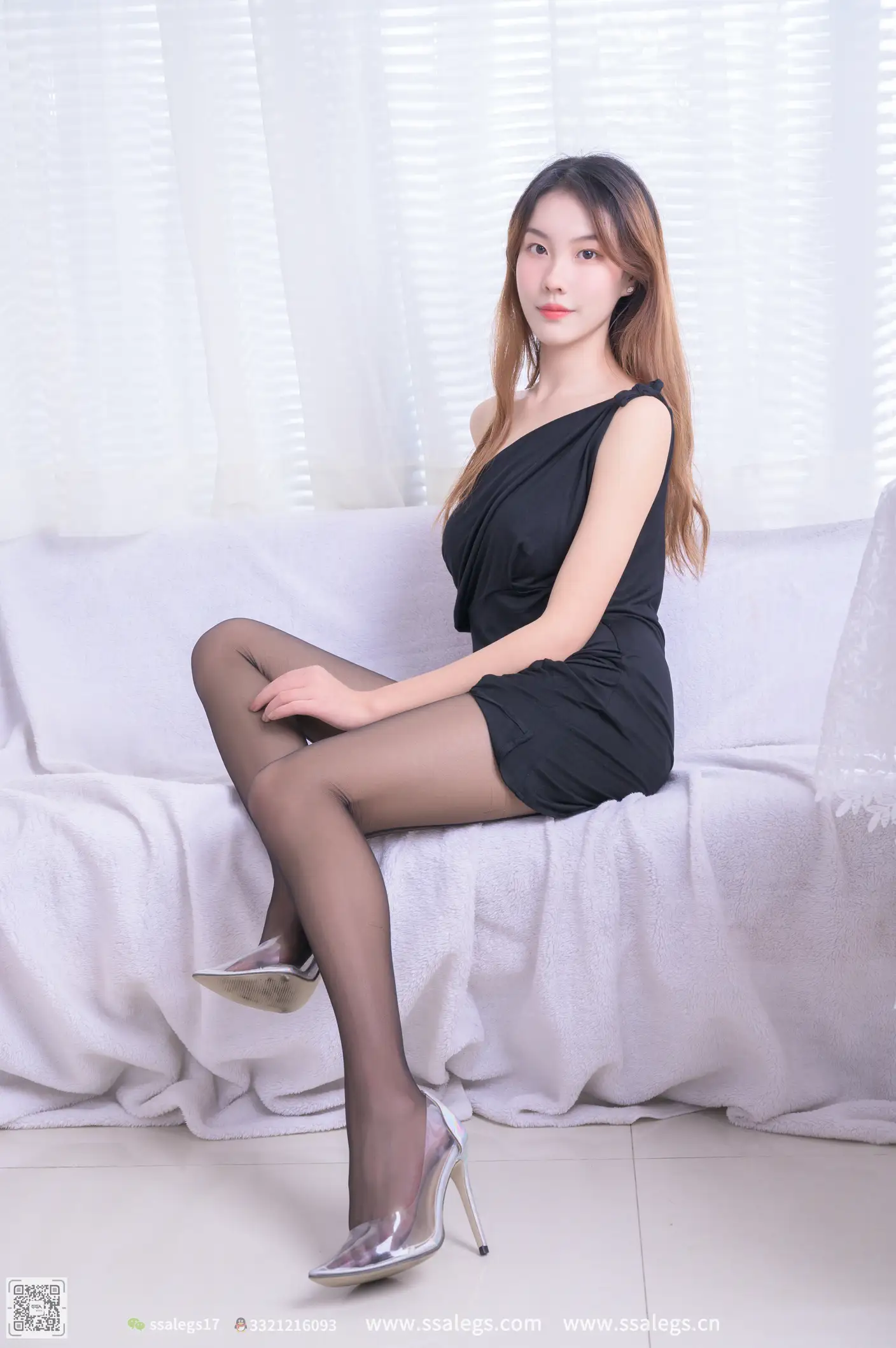 [爱美足] NO.512 素素 黑丝袜写真（上) 丝社#[126P]-7