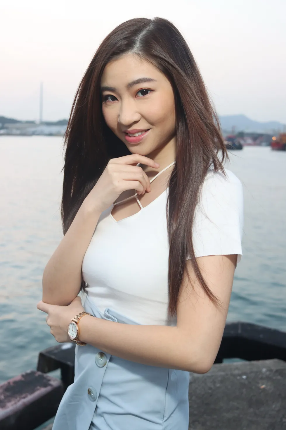 [爱美足] NO.198 梓萱 短裙丝袜涼高美腿 街拍#[80P]-7