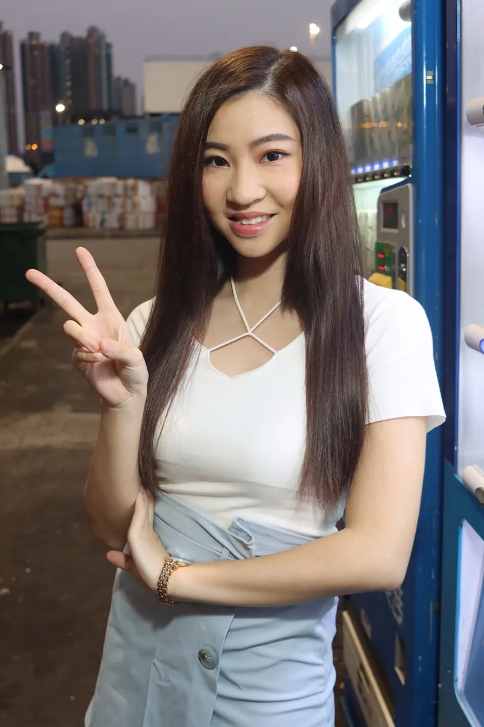 [爱美足] NO.198 梓萱 短裙丝袜涼高美腿 街拍#[80P]-9