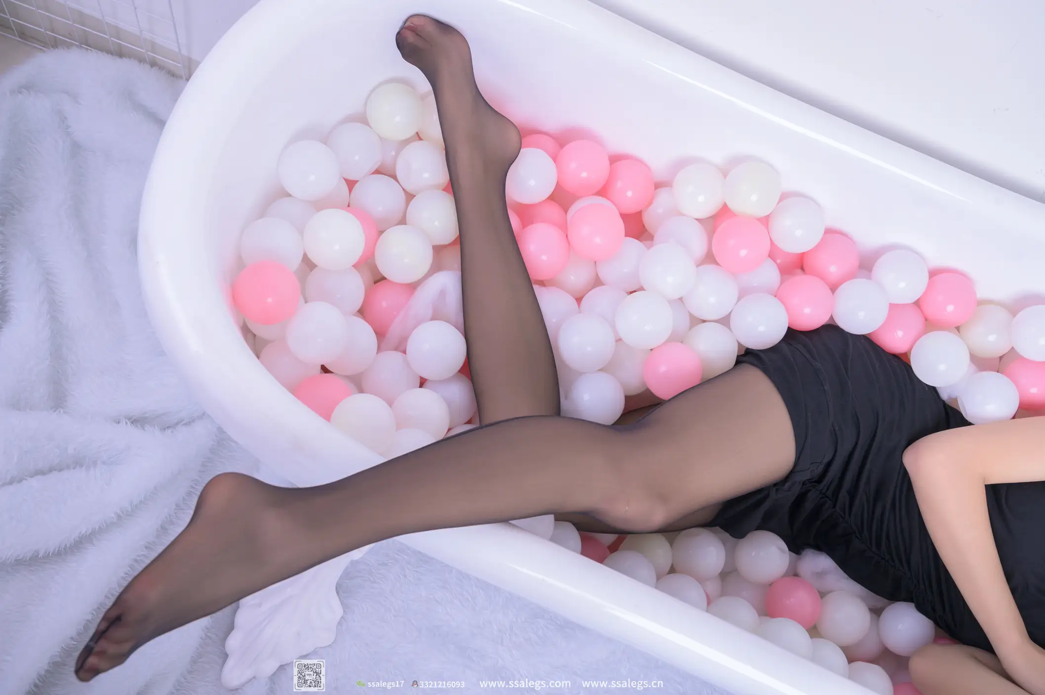 [爱美足] NO.513 素素 黑丝袜写真（下) 丝社#[126P]-6