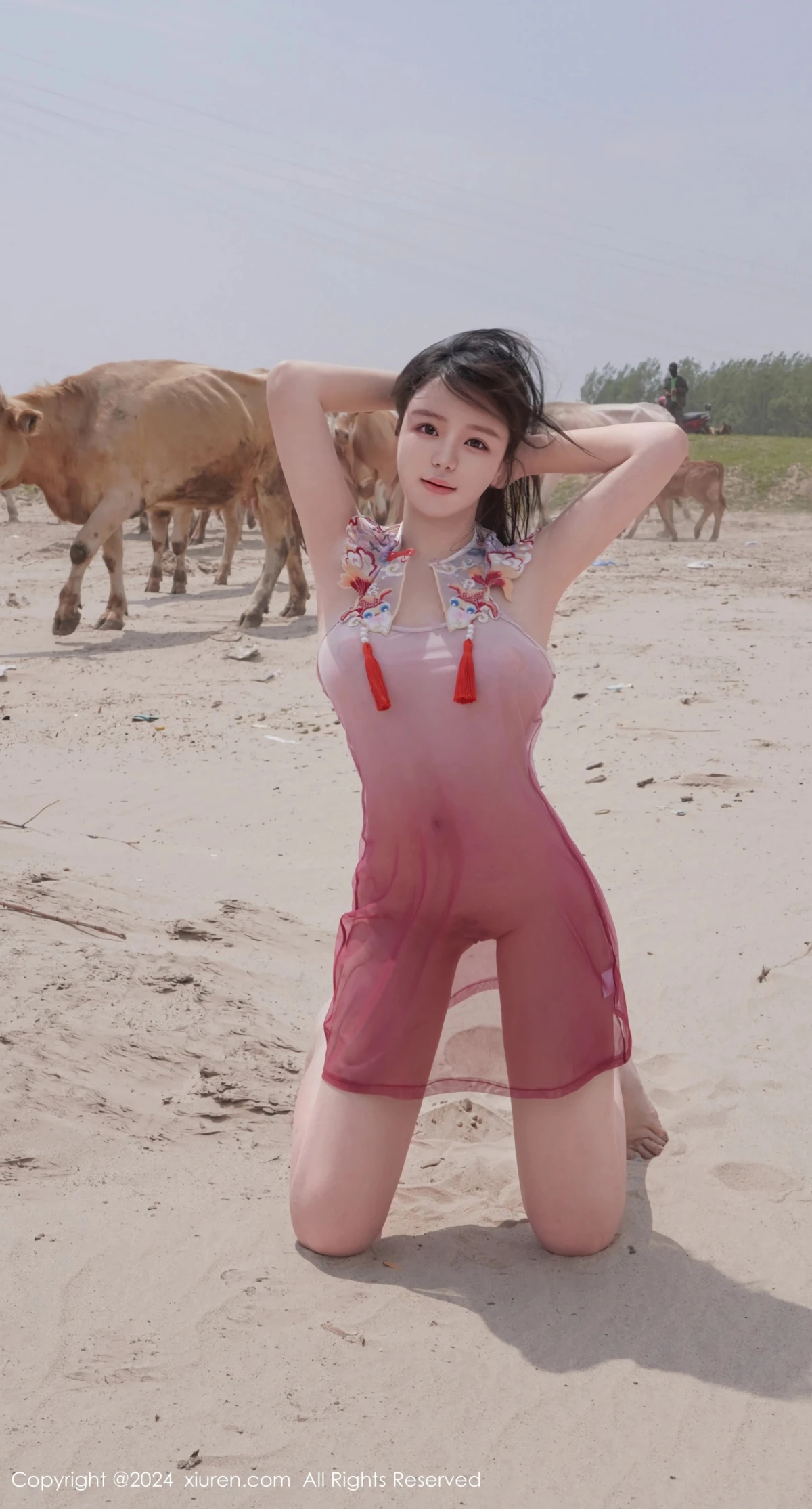 [秀人网] 2024.06.28 No.8777 小薯条nienie#[74P]-7