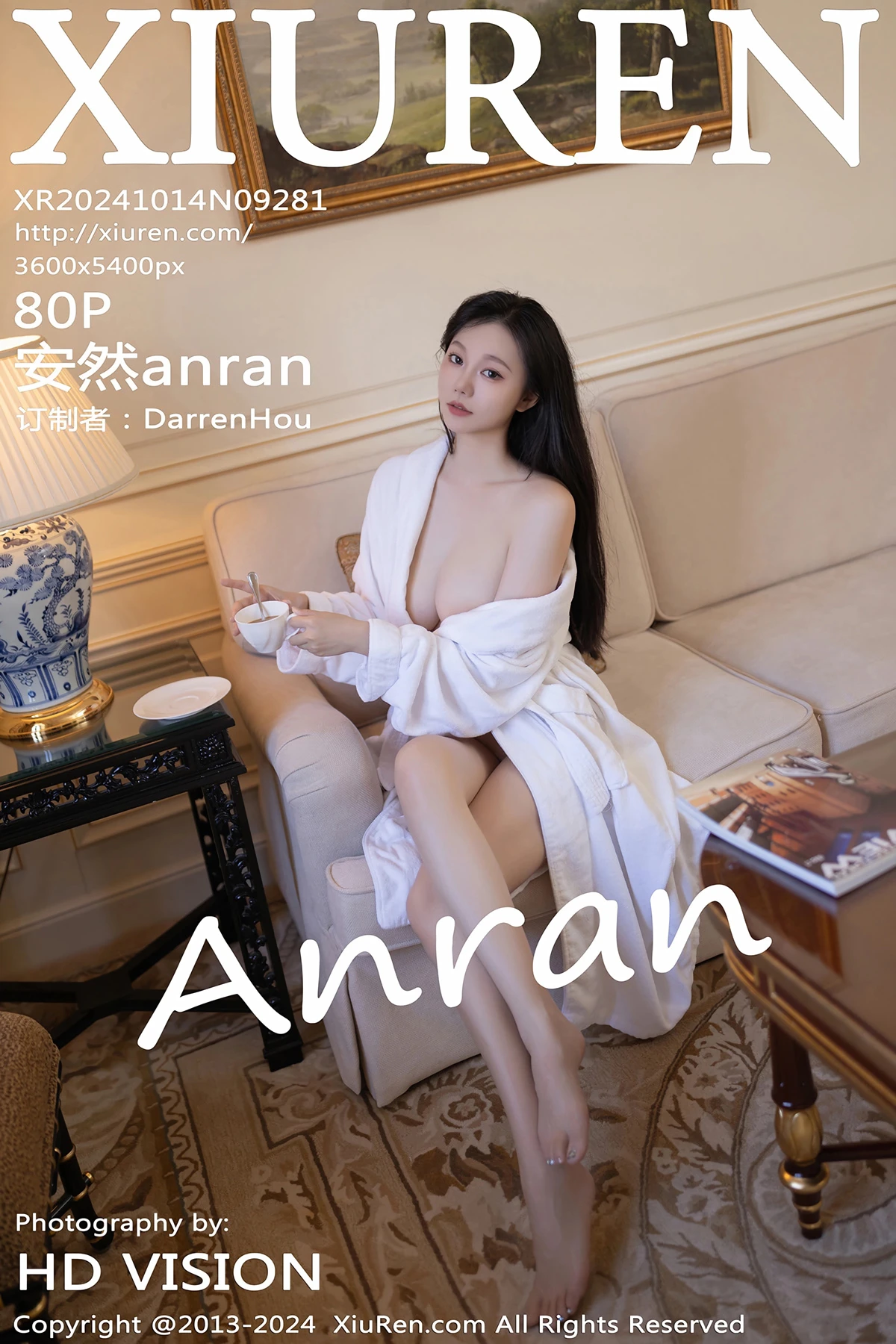 [秀人网] 2024.10.14 No.9281 安然anran#[81P]-1