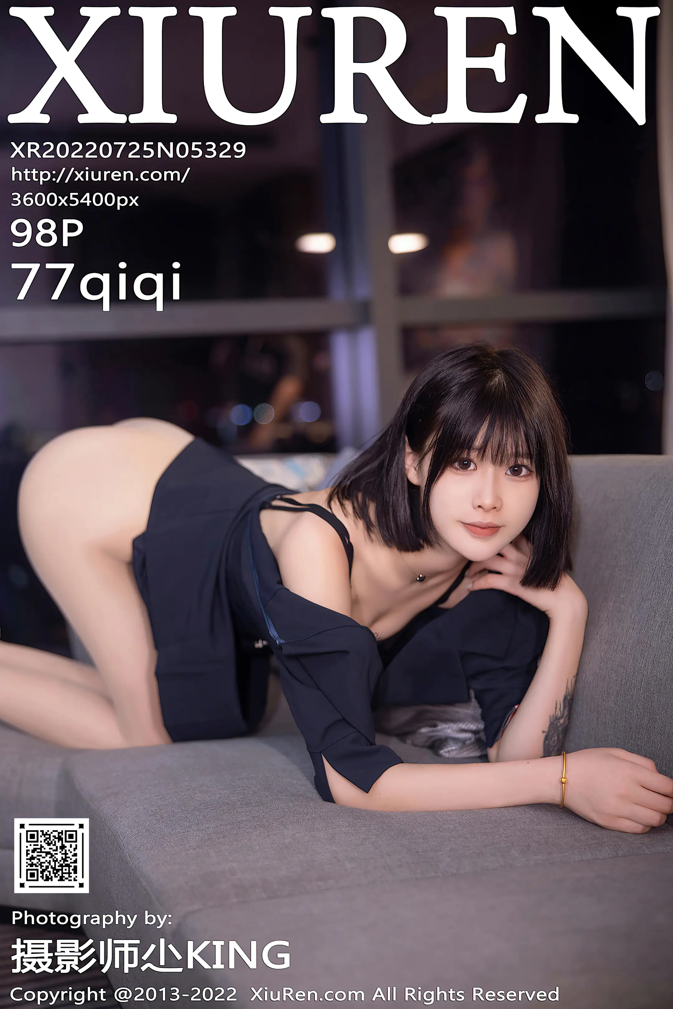 [秀人网] 2022.07.25 – NO.5329 77qiqi#[99P]-1