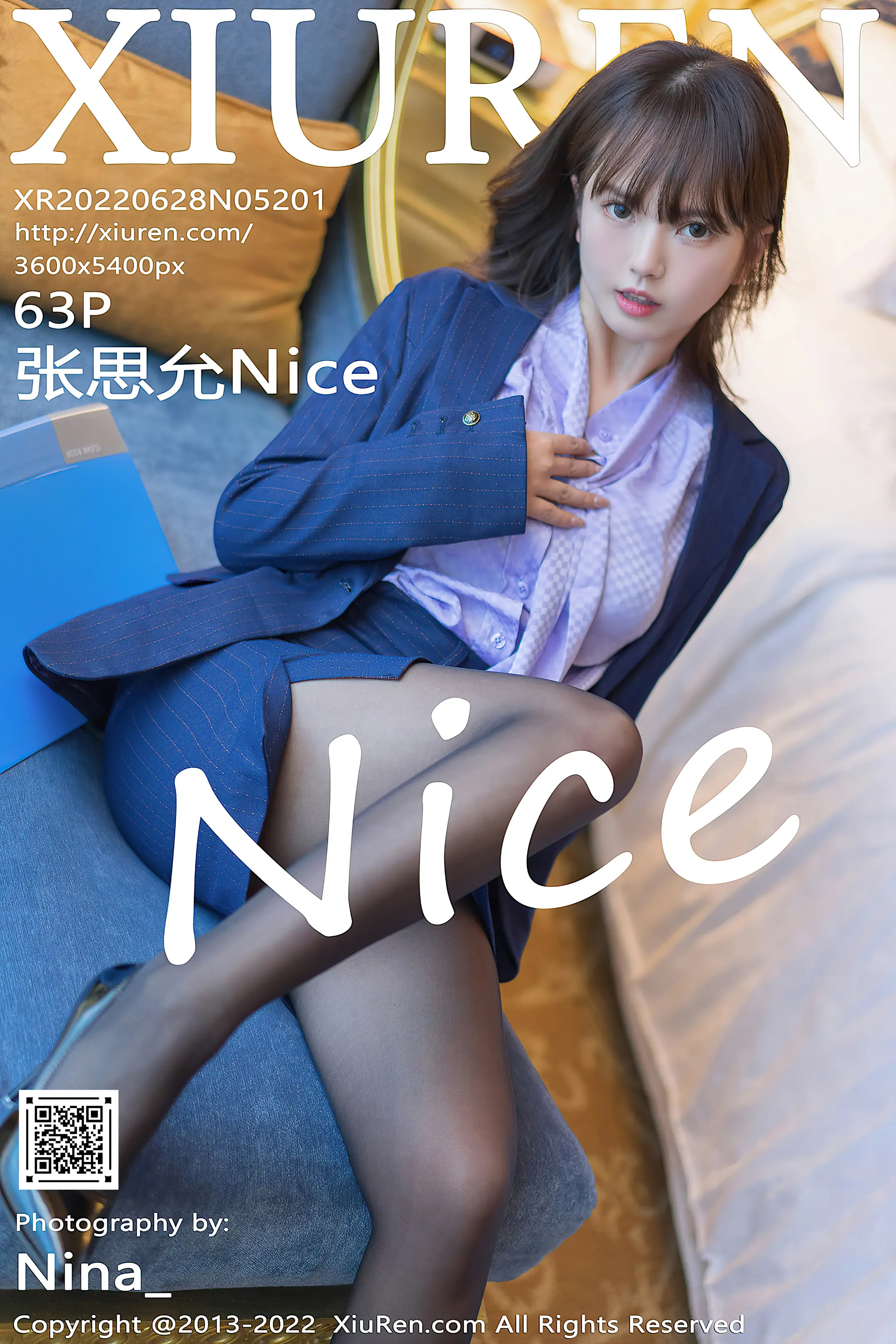 [秀人网] 2022.06.28 – NO.5201 张思允Nice#[64P]-1