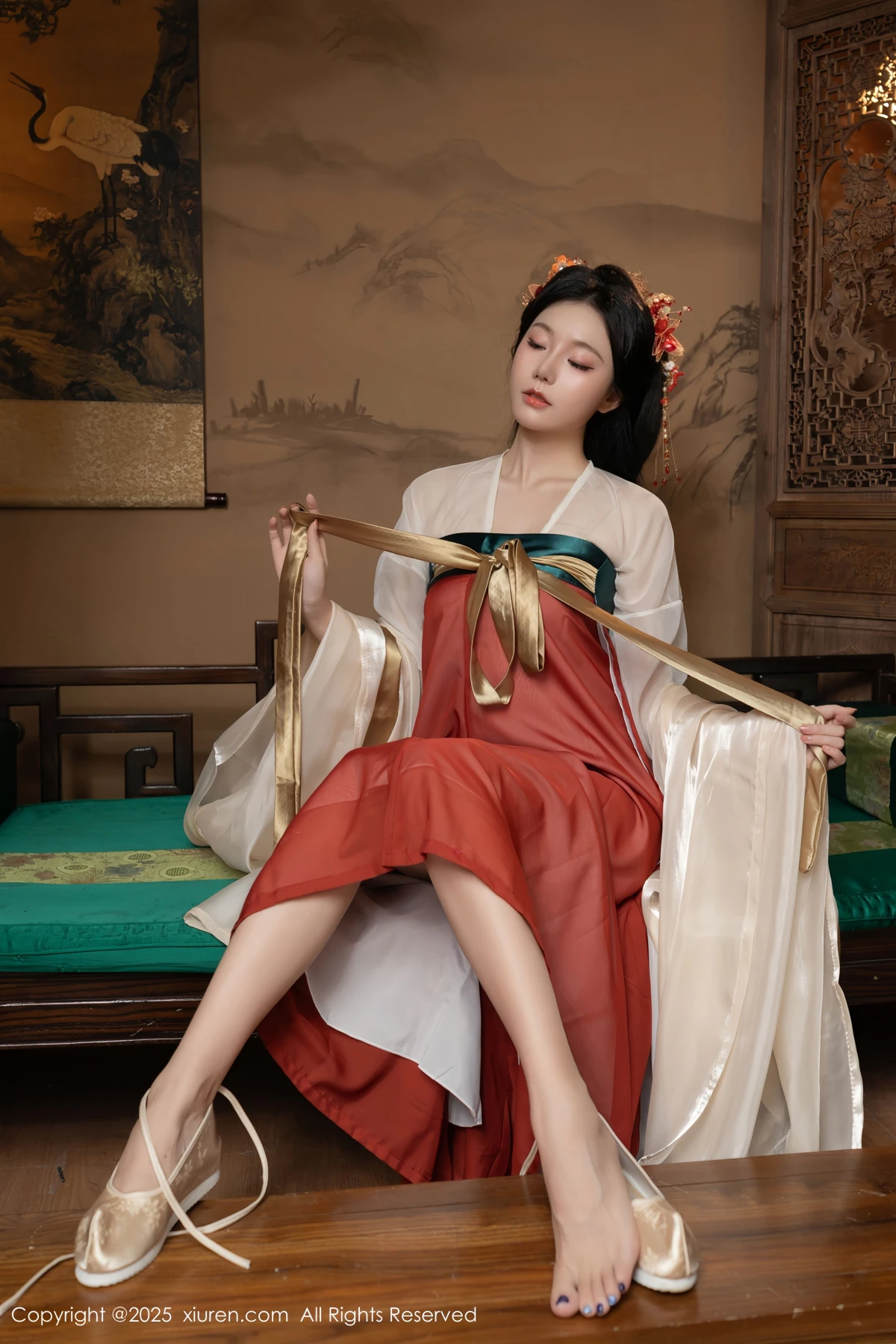 [秀人网] 2025.04.29 No.10223 陆萱萱 安然anran#[81P]-10
