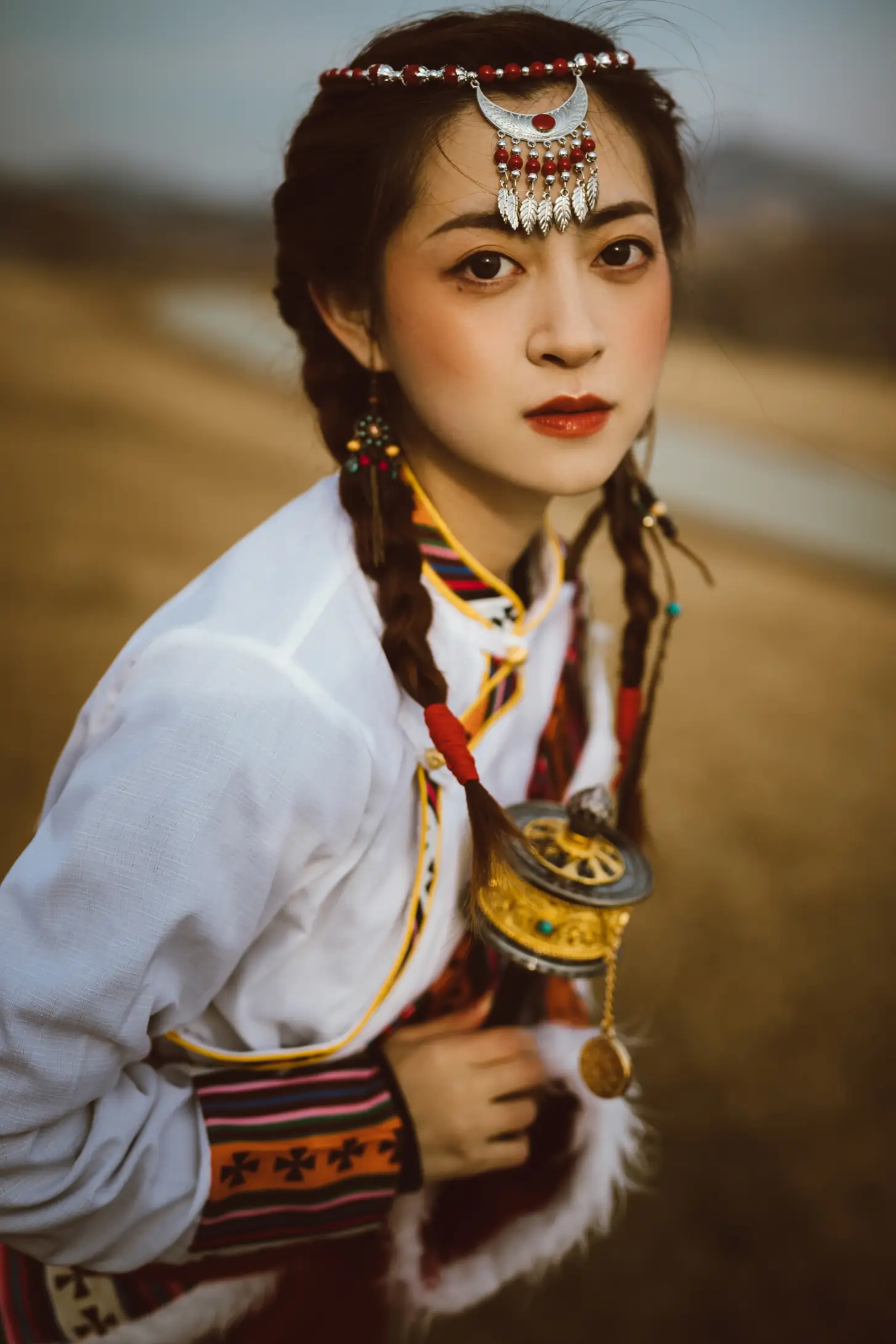 [艺图语] 2022.07.04 Vol.1376 – 牧场藏服少女 壹萱-#[22P]-2