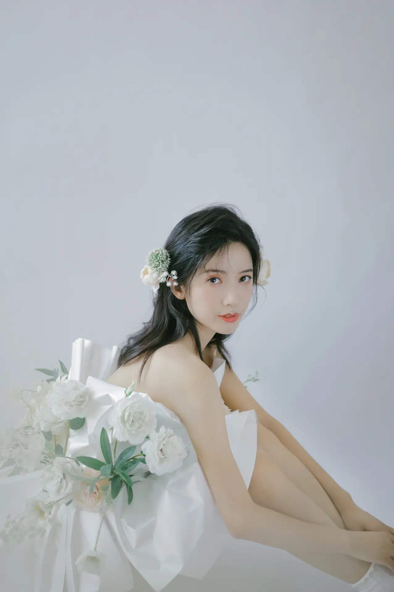 [艺图语] 2022.07.26 Vol.1541 – 花束女孩 一只阿梦崽#[32P]-7