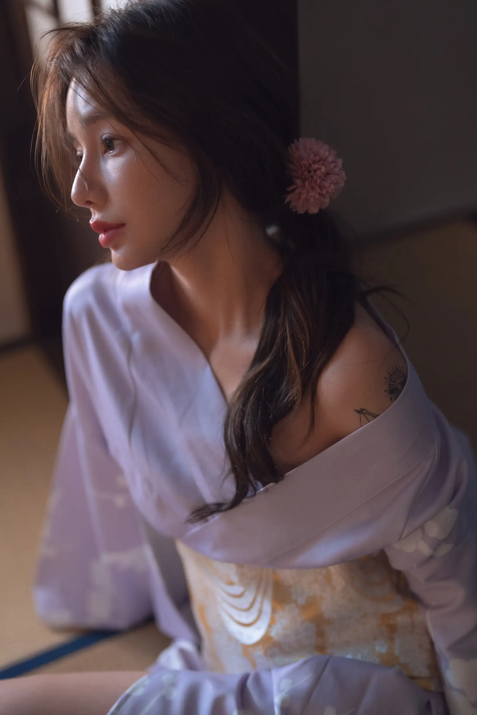 [艺图语] 2022.07.11 Vol.1444 – 轻私纯欲和服写真 姝雯同学#[61P]-3