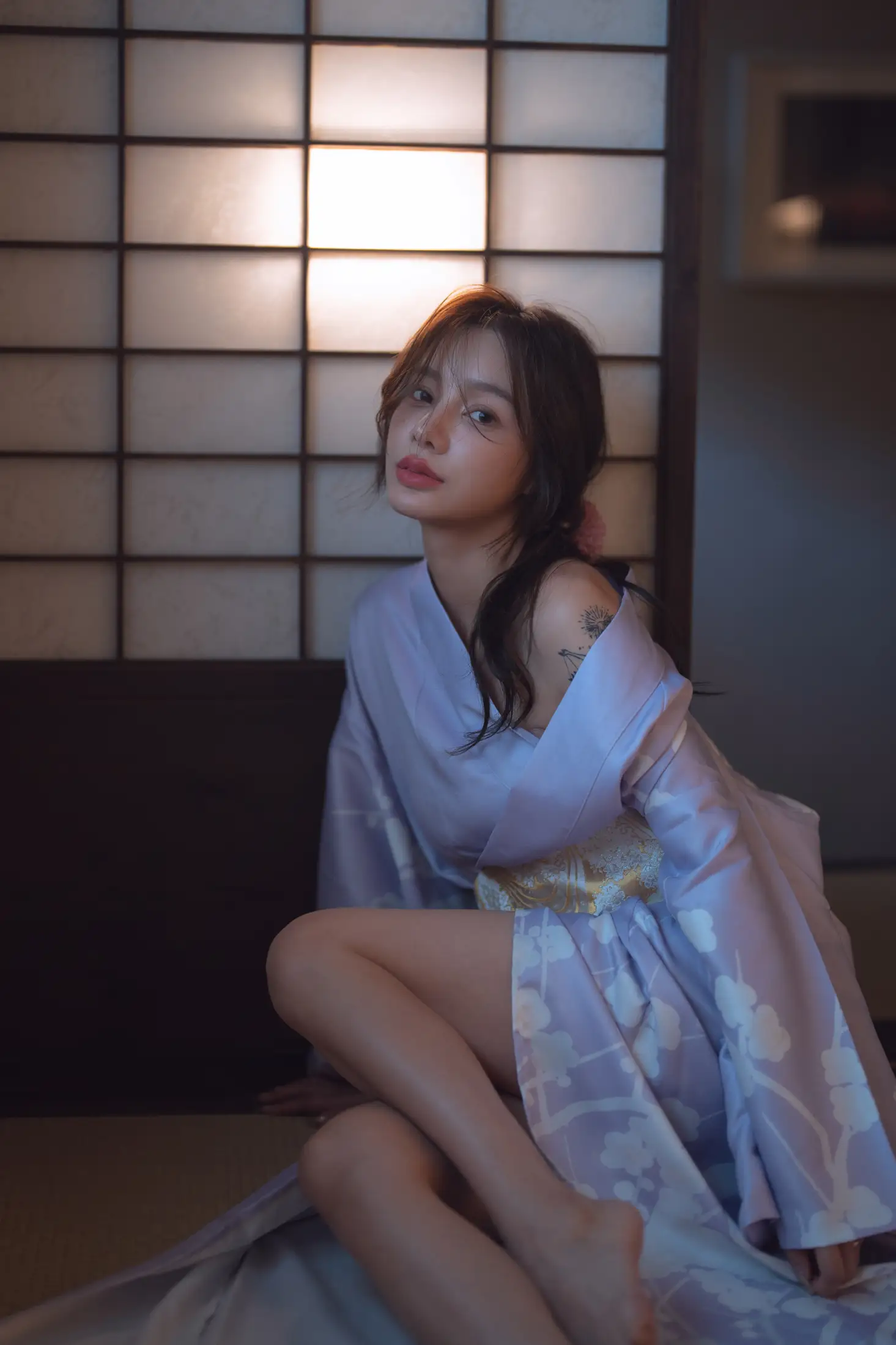 [艺图语] 2022.07.11 Vol.1444 – 轻私纯欲和服写真 姝雯同学#[61P]-9