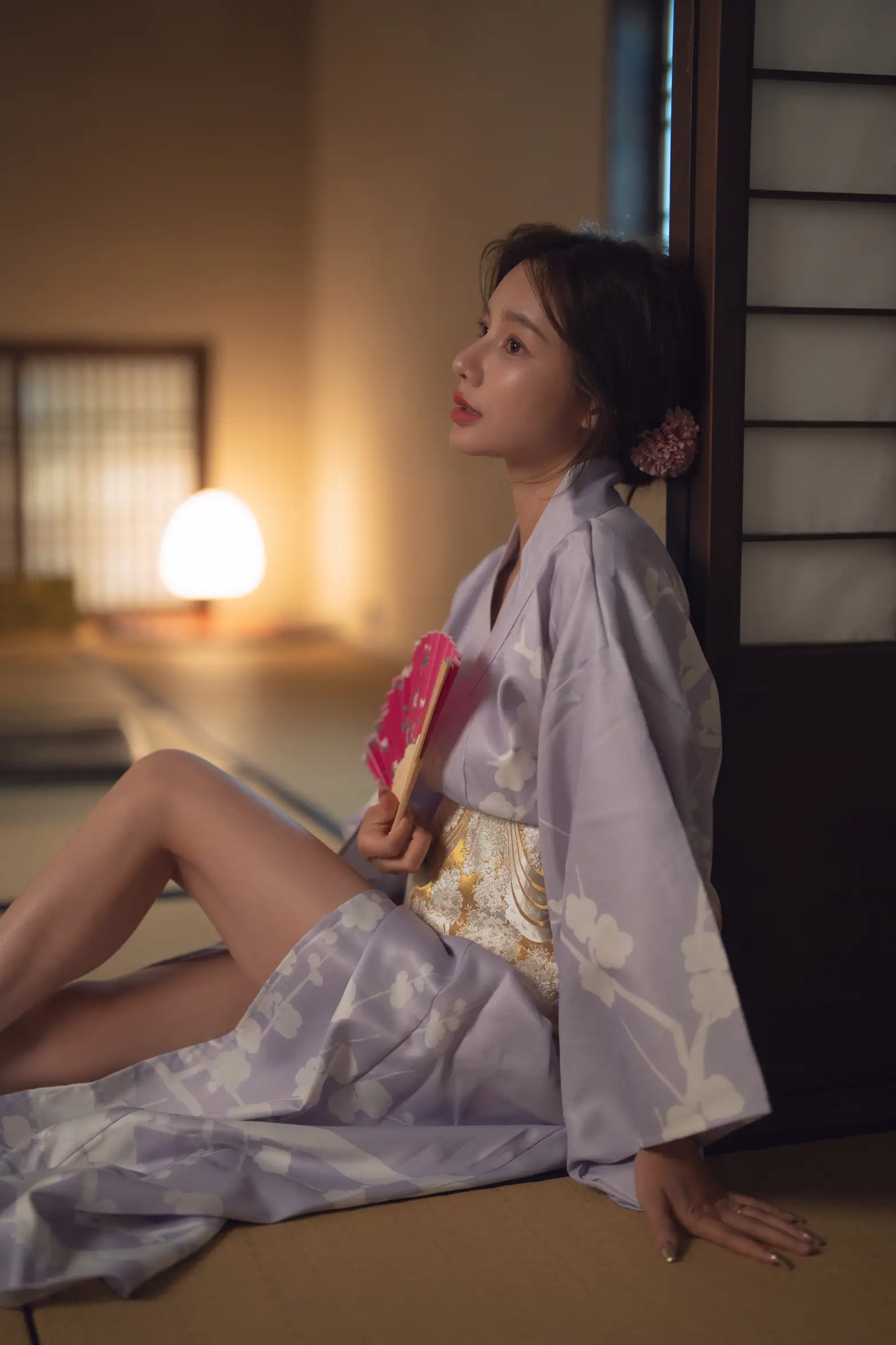 [艺图语] 2022.07.11 Vol.1444 – 轻私纯欲和服写真 姝雯同学#[61P]-5