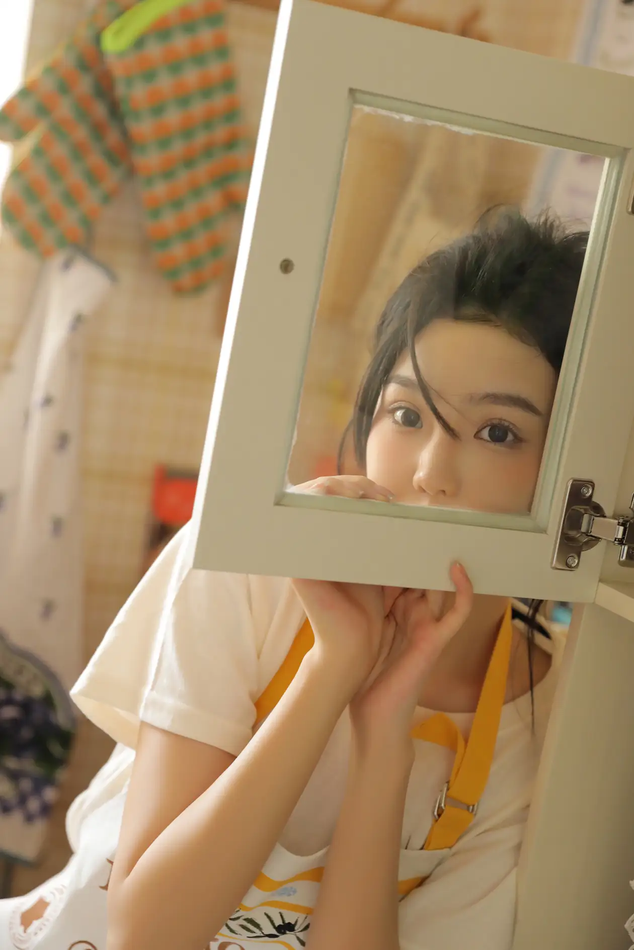 [艺图语] 2022.07.07 Vol.1403 – 橙味小厨娘 苡萱mua#[43P]-10