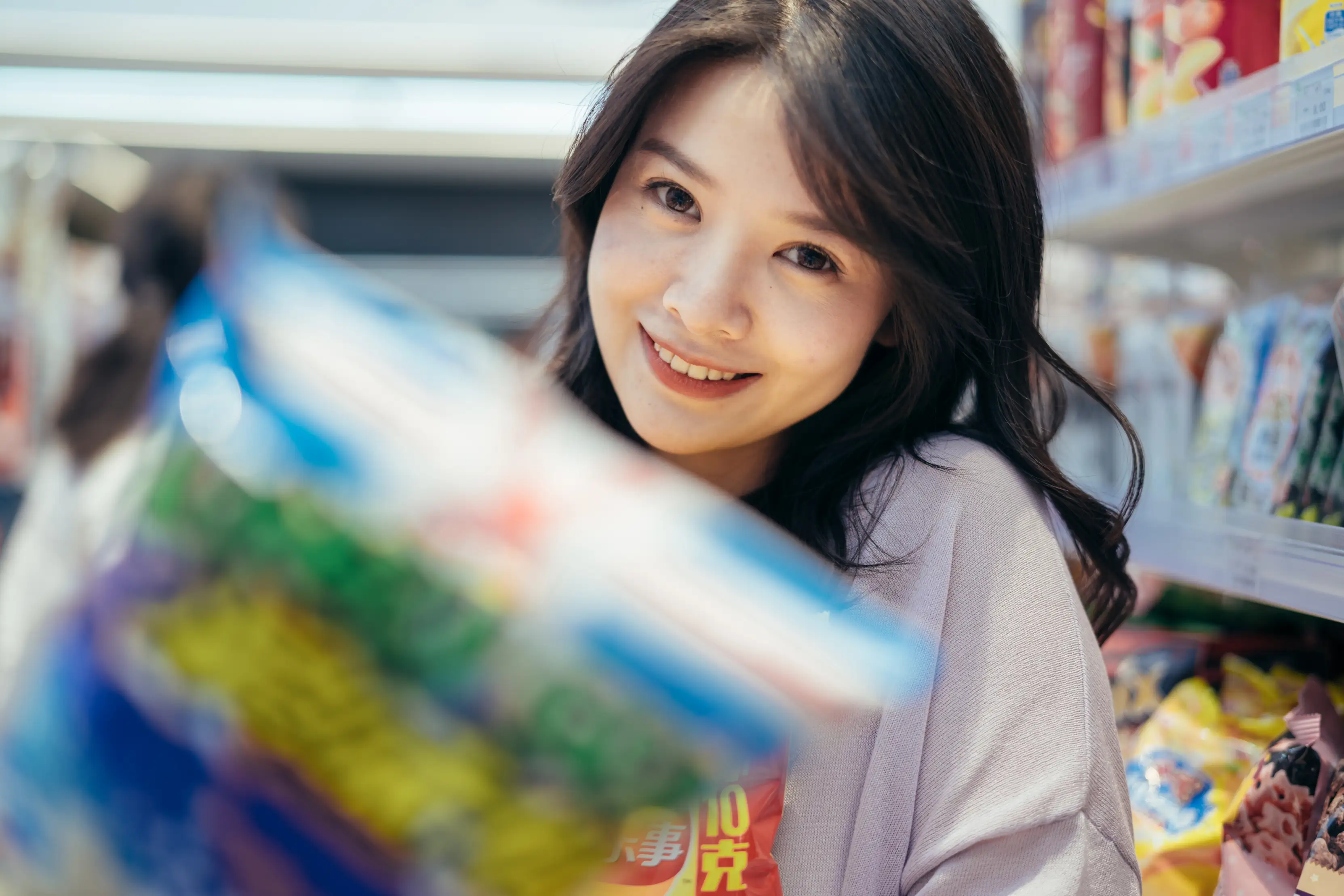 [艺图语] 2022.01.26 Vol.710 – 一大堆零食，便利店里的小满足 喵喵喵是锦儿呀#[26P]-5
