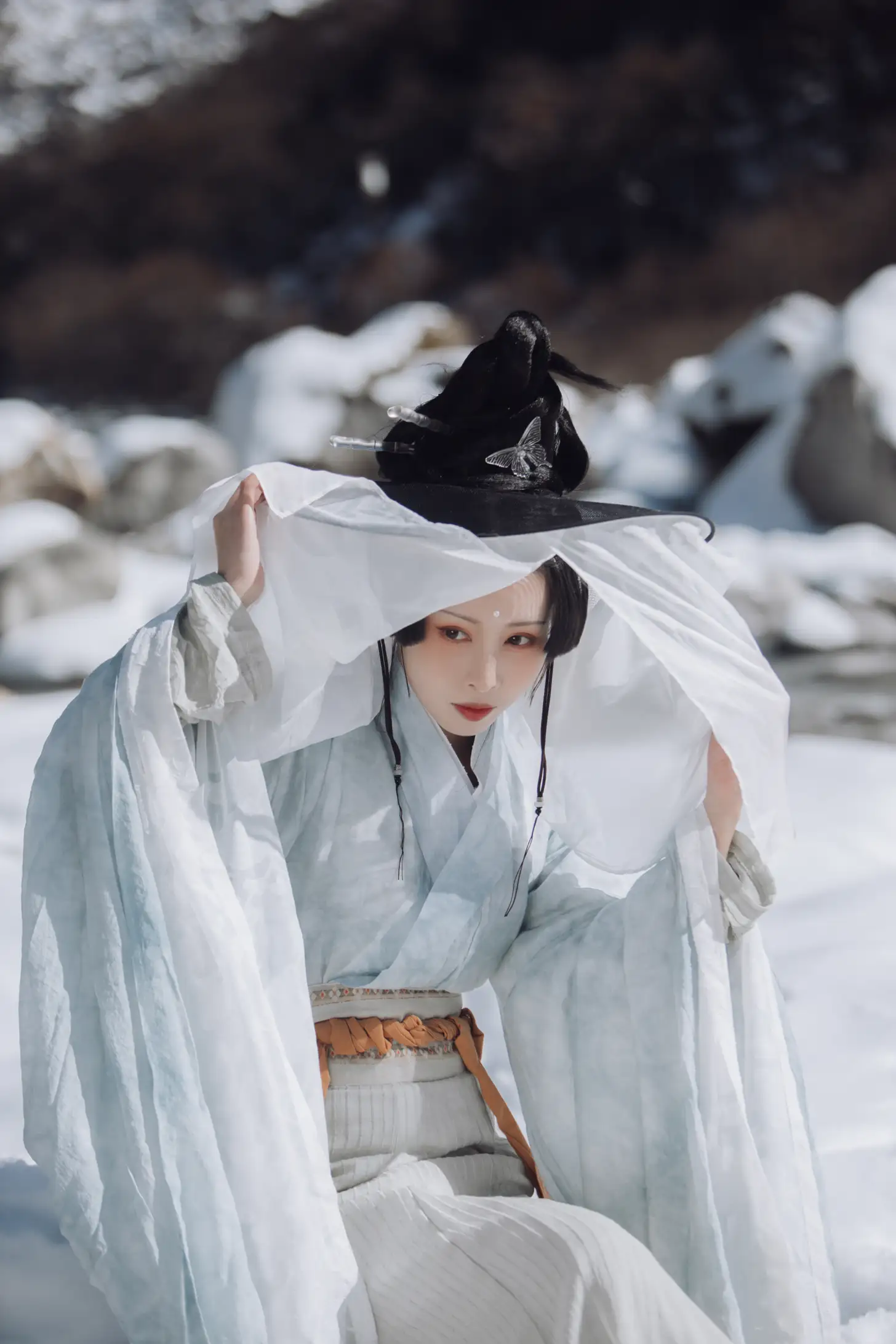 [艺图语] 2022.09.18 Vol.1979 – 风回雪 姌Rr#[21P]-1
