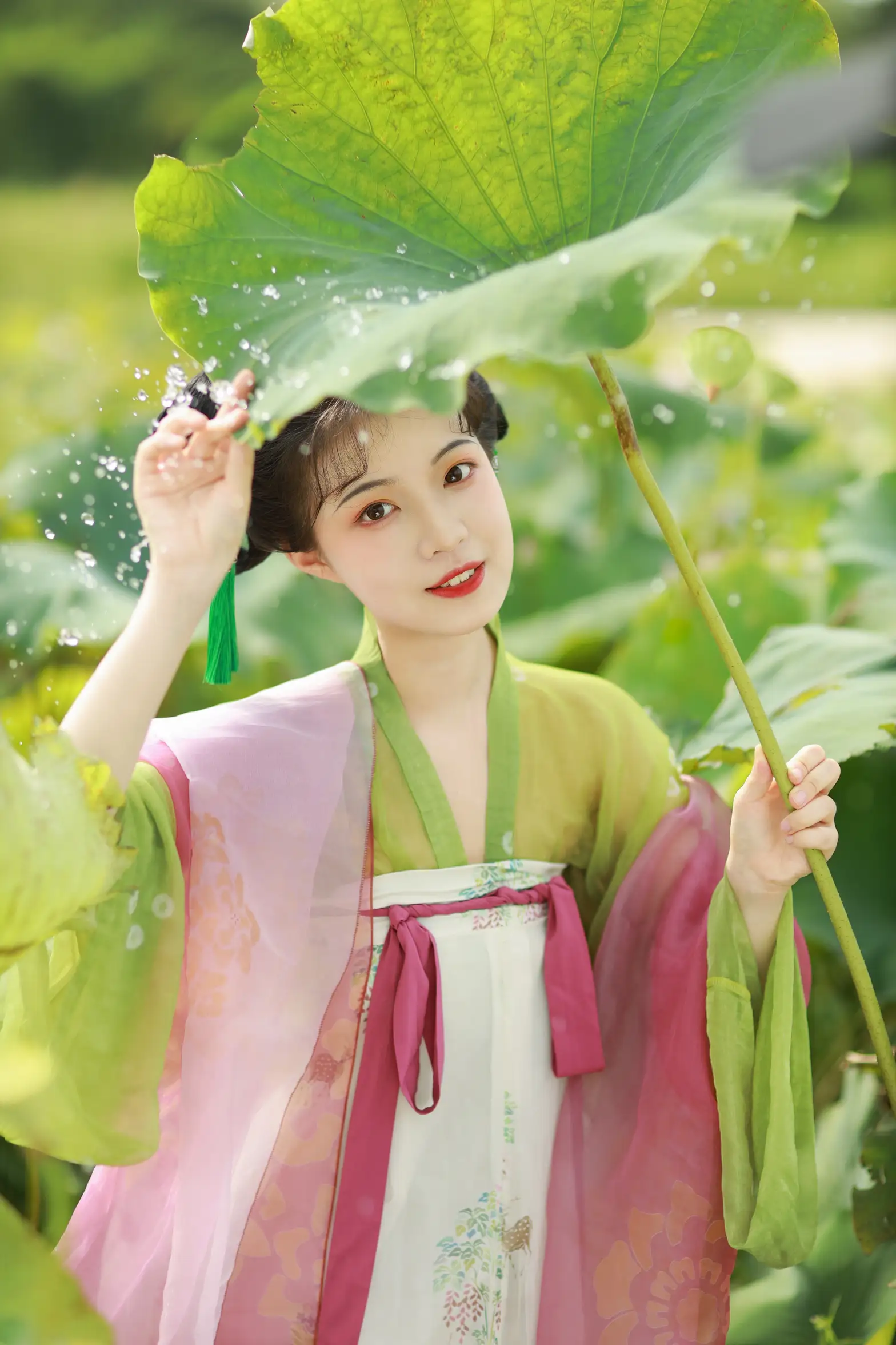 [艺图语] 2022.08.03 Vol.1614 – 荷花少女 我超白_#[30P]-5