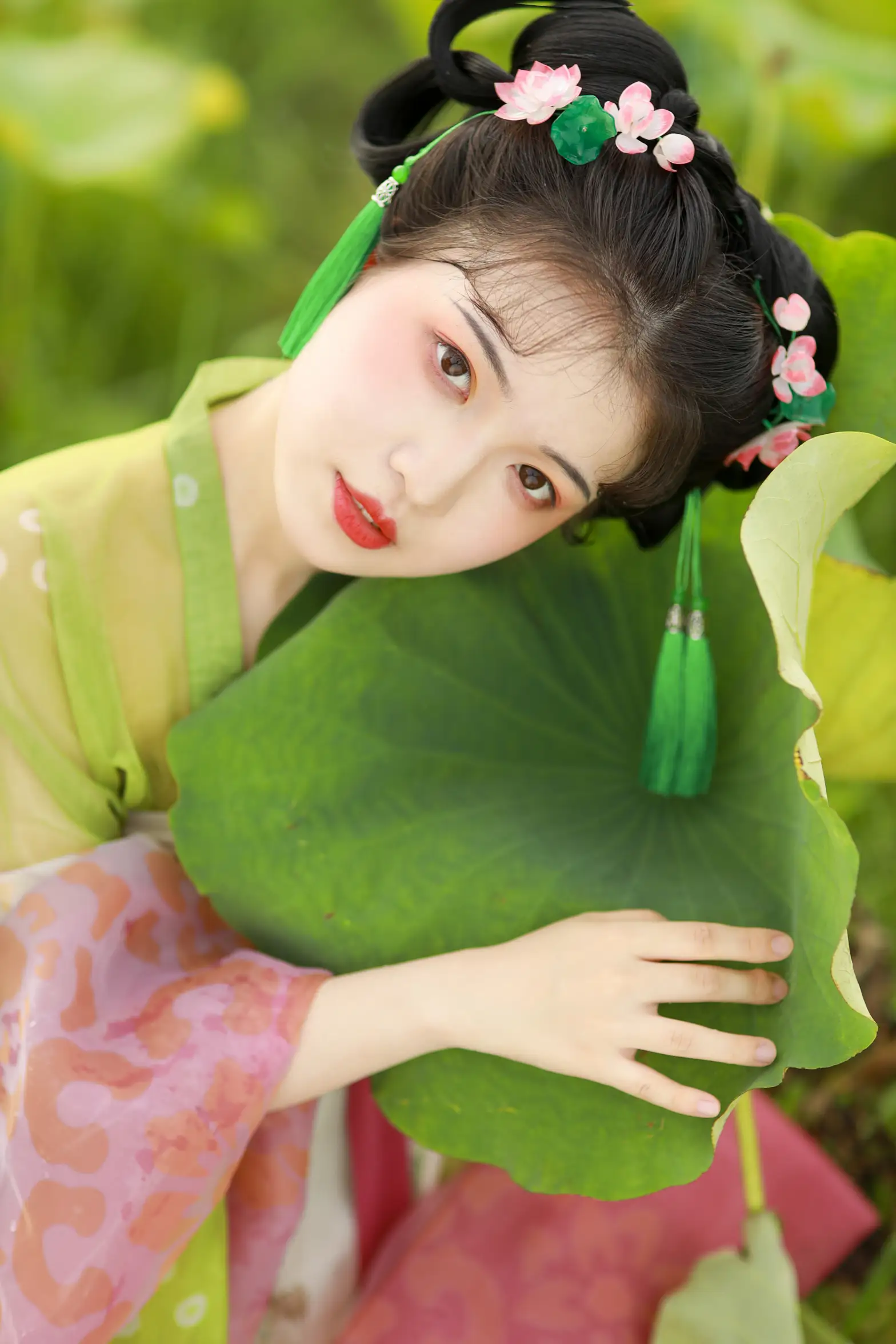 [艺图语] 2022.08.03 Vol.1614 – 荷花少女 我超白_#[30P]-9