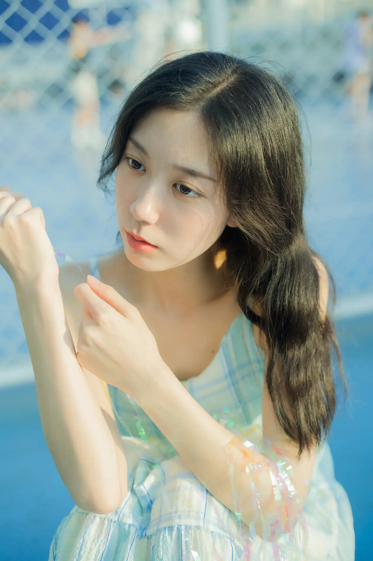 [艺图语] 2022.08.17 Vol.1727 – 透明 饲猫少女 饲猫少女-#[36P]-5