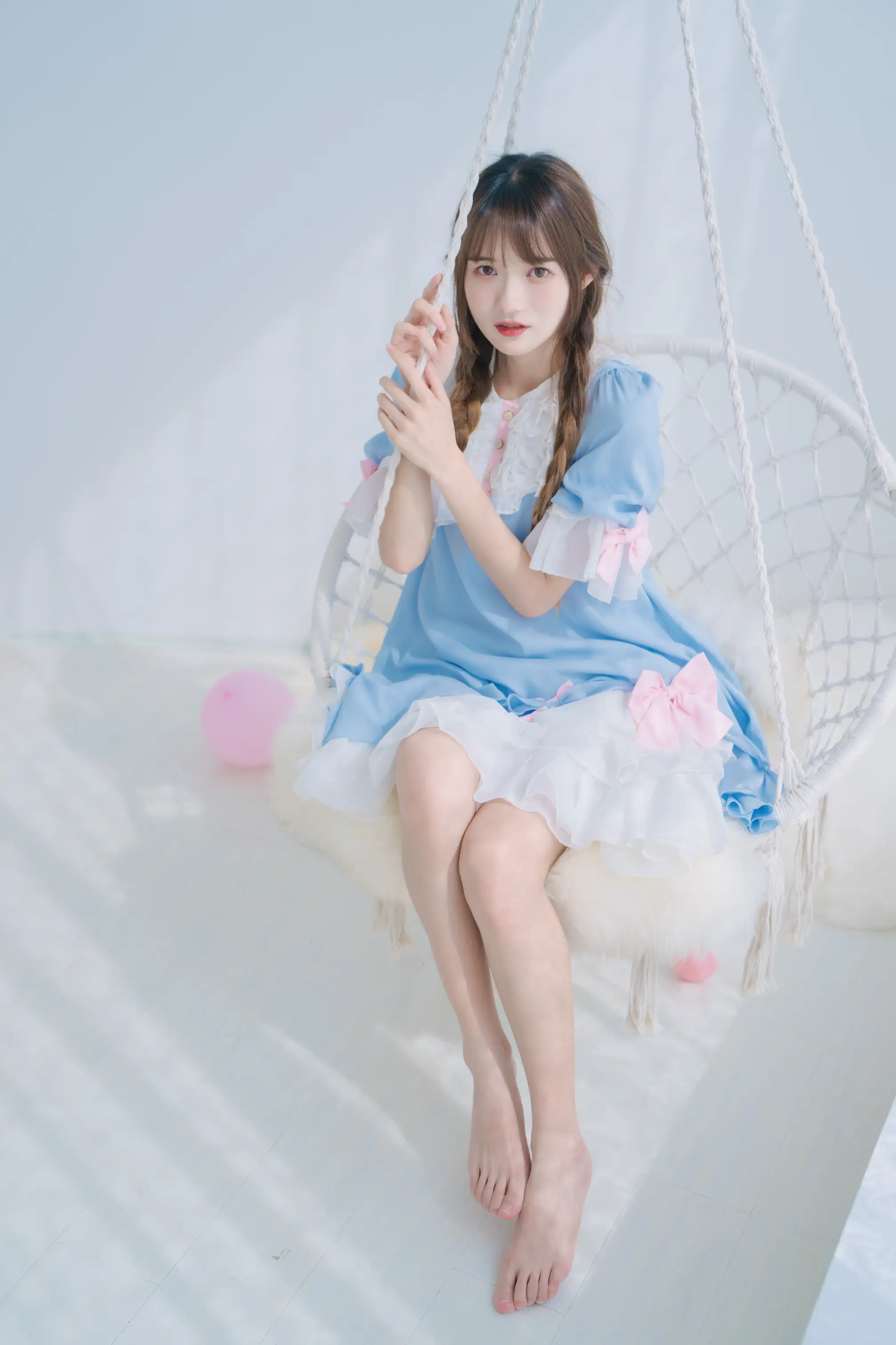 [艺图语] 2022.08.13 Vol.1691 – 纯白色可爱 兔子Zzz不吃胡萝卜#[32P]-7