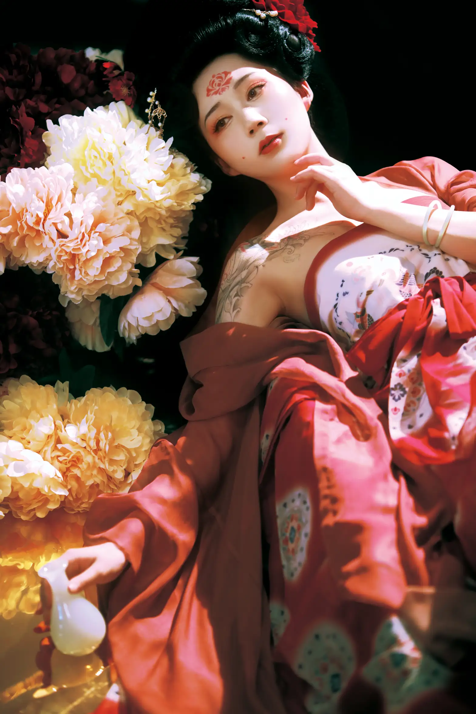 [艺图语] 2022.08.23 Vol.1771 – 贵妃醉卧牡丹丛 文鱼#[21P]-3