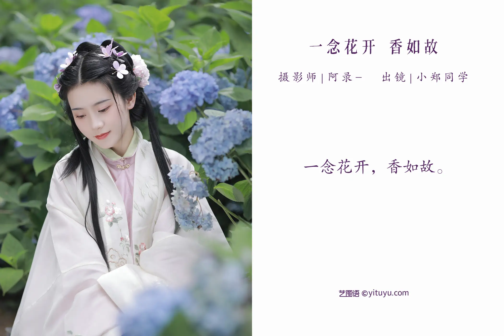 [艺图语] 2022.07.20 Vol.1535 – 一念花开，香如故 Dear-郑同学#[38P]-2