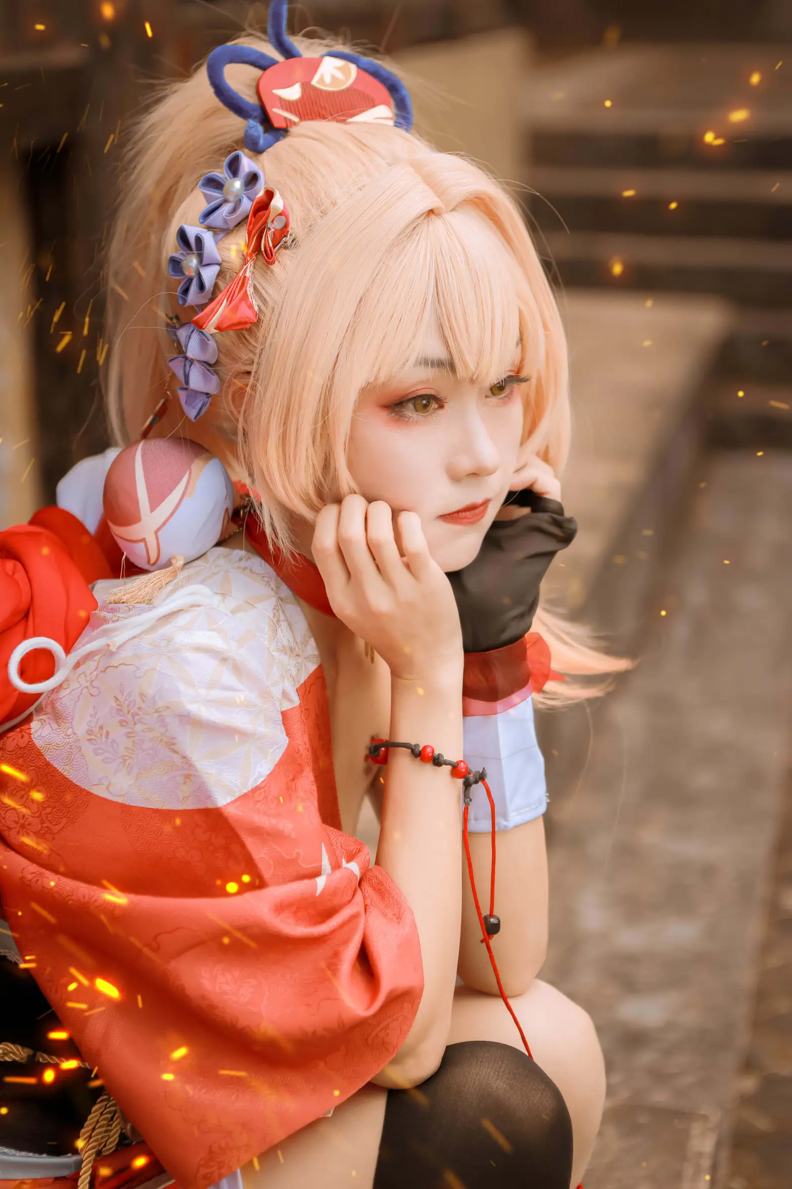 [艺图语] 2022.02.04 Vol.751 – 原神宵宫COS 小龙#[24P]-1