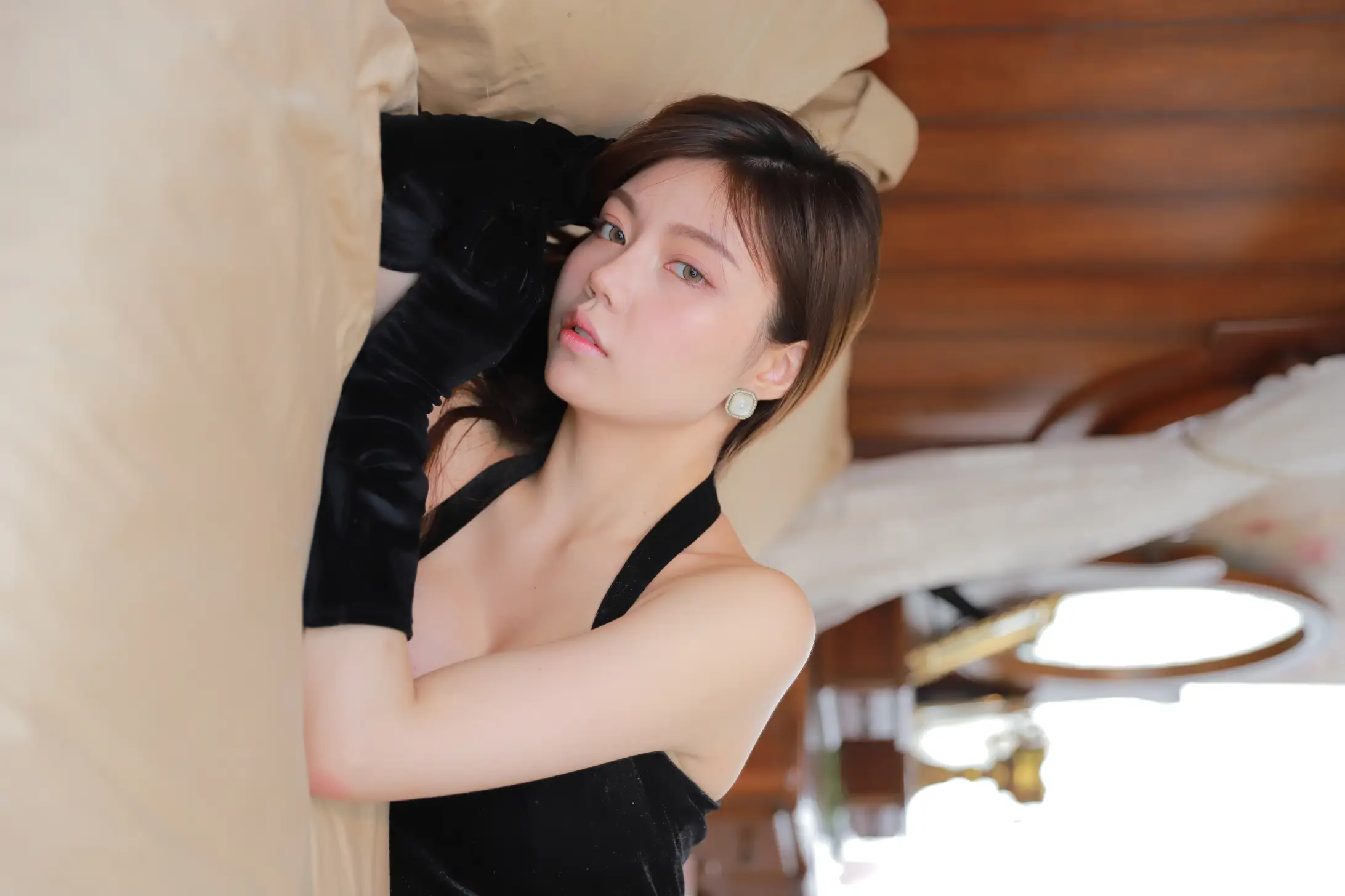 [艺图语] 2021.12.22 Vol.514 – 黑色晚礼服 欣艾#[23P]-1