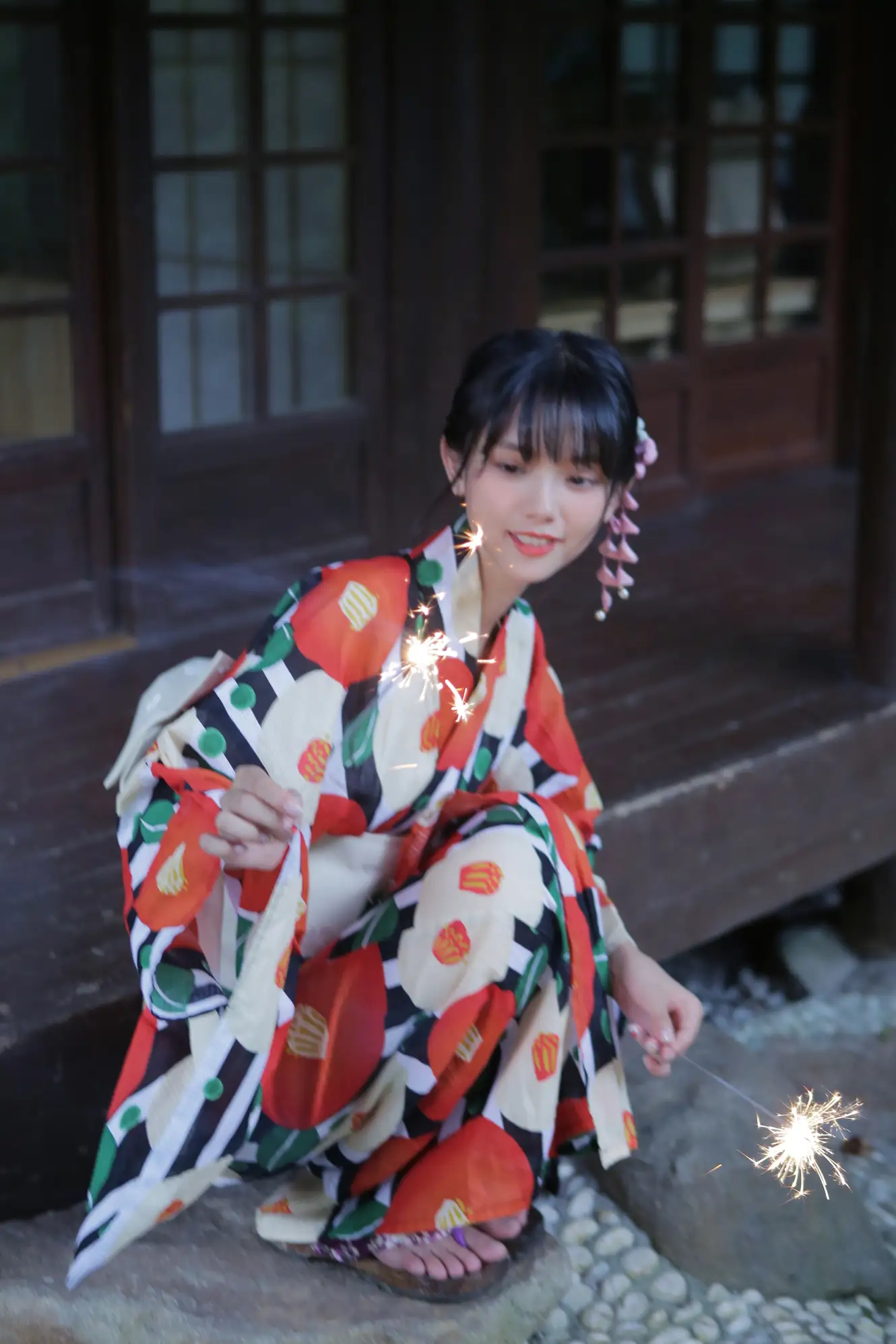 [艺图语] 2022.08.08 Vol.1656 – 夏日祭 猫梓子#[23P]-5