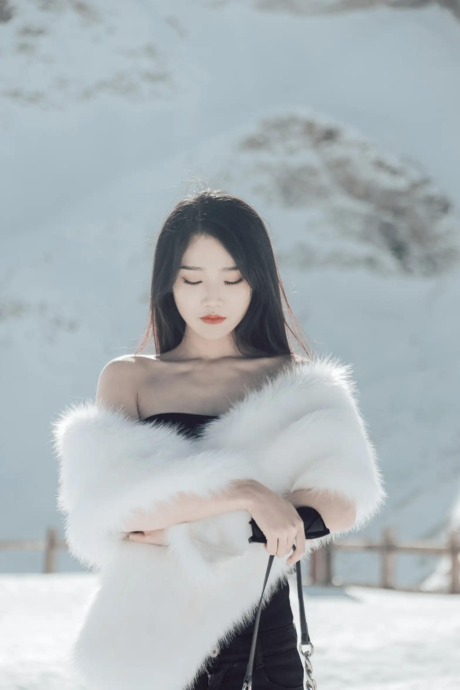 [艺图语] 2022.06.21 Vol.1243 – 冰雪之巅 婷婷#[34P]-10